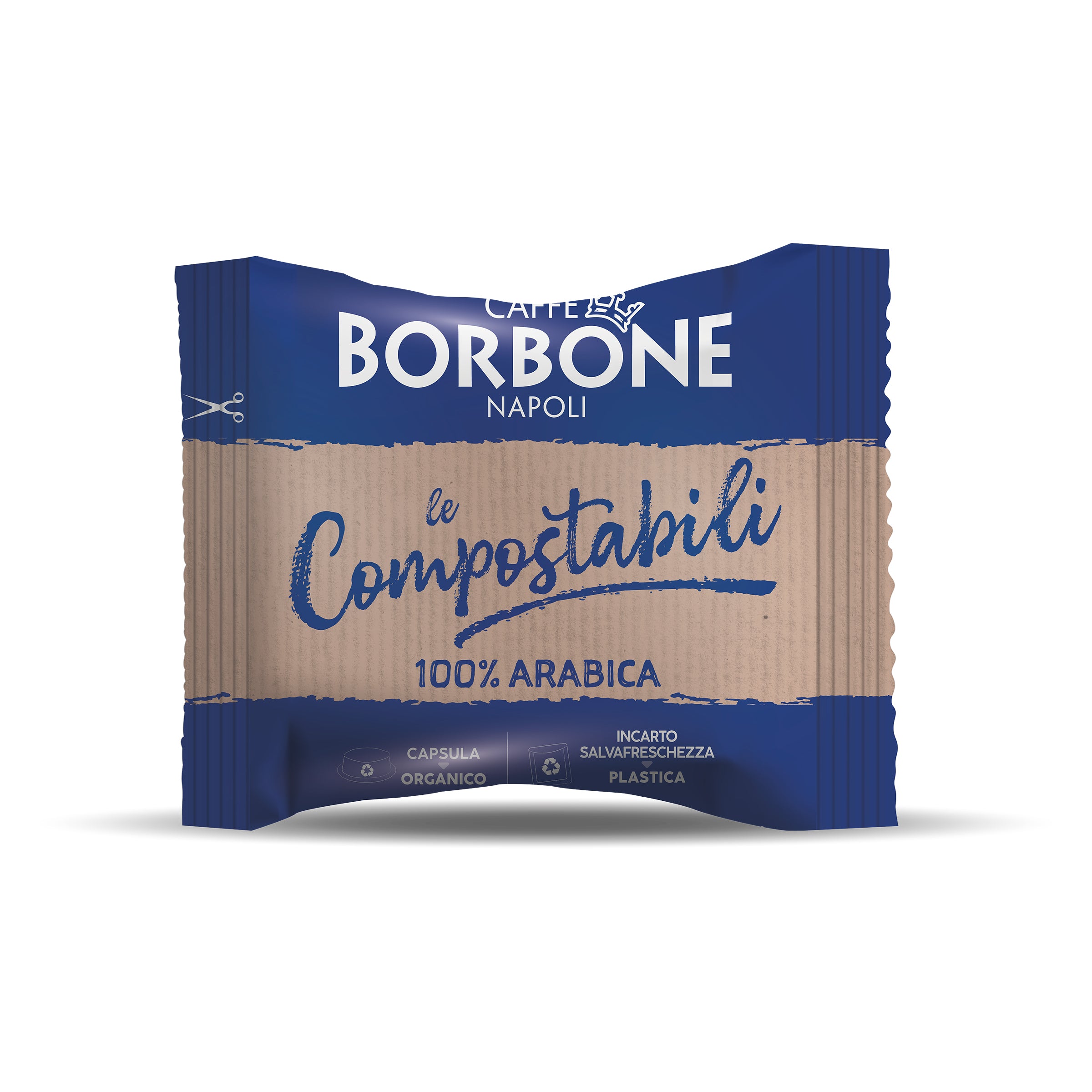 50 Compostable Compatible Capsules Lavazza A Modo Mio