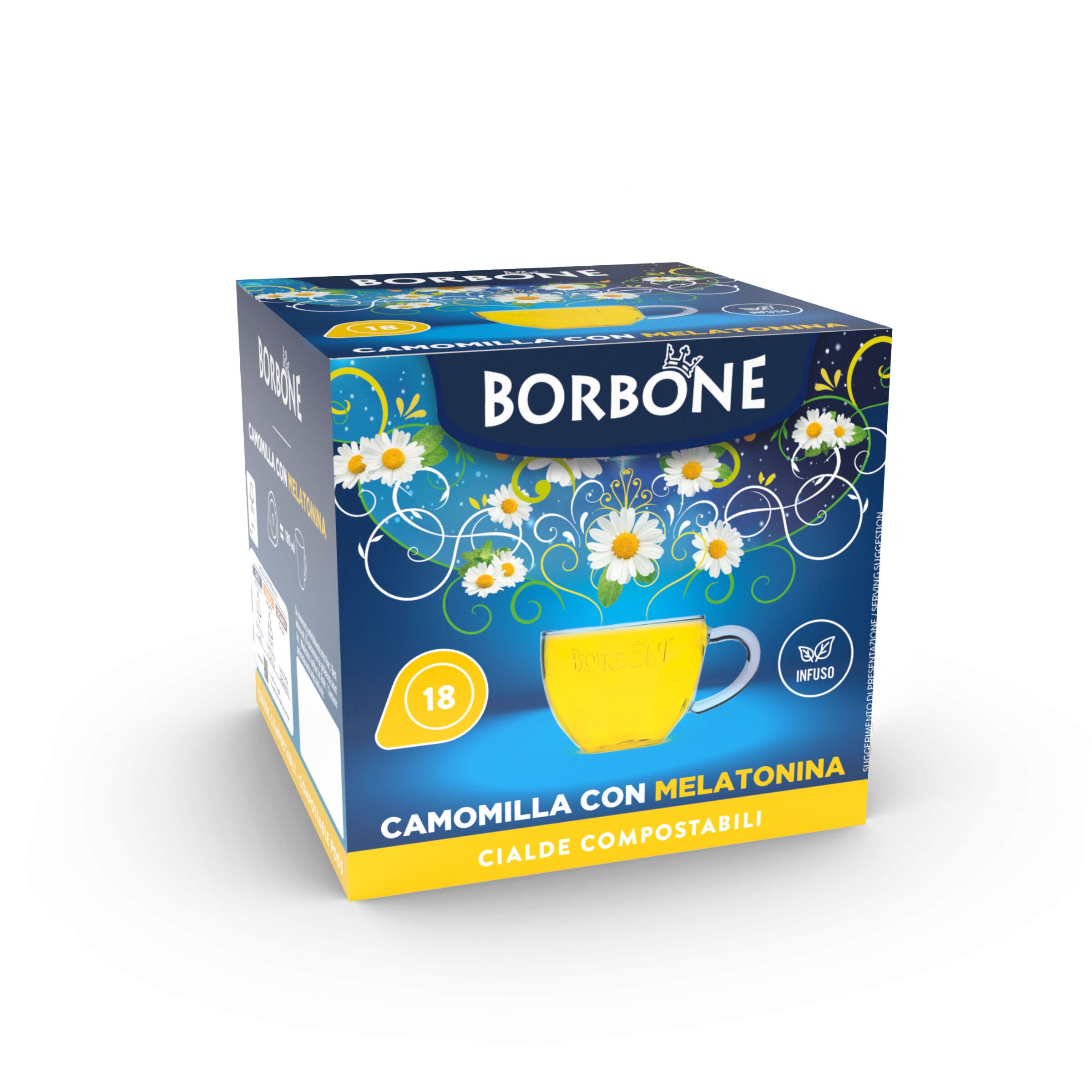 Pods Ese Borbone Camomile Melatonine