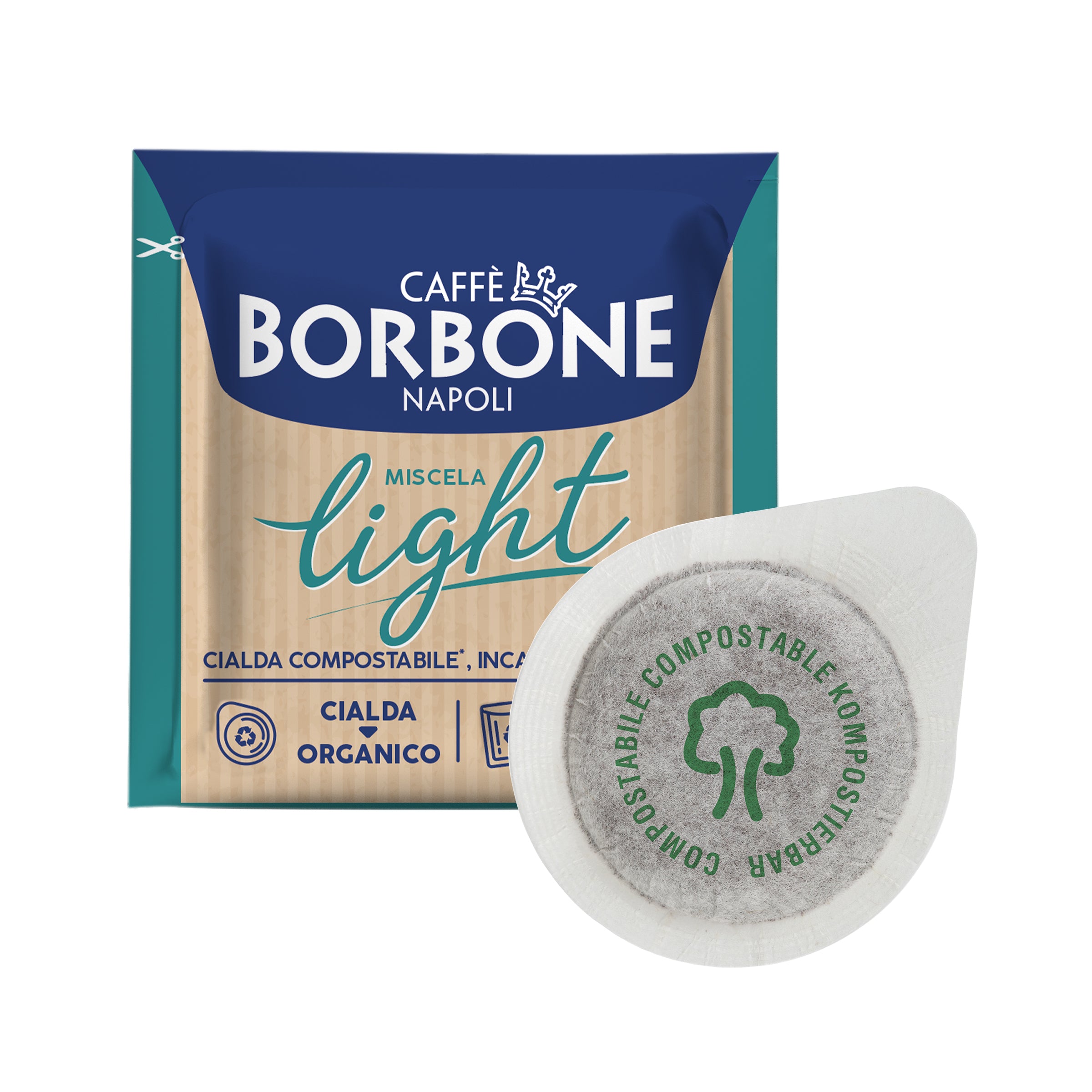 Ese Paper Pods 44 Mm Caffe Borbone Light Blend