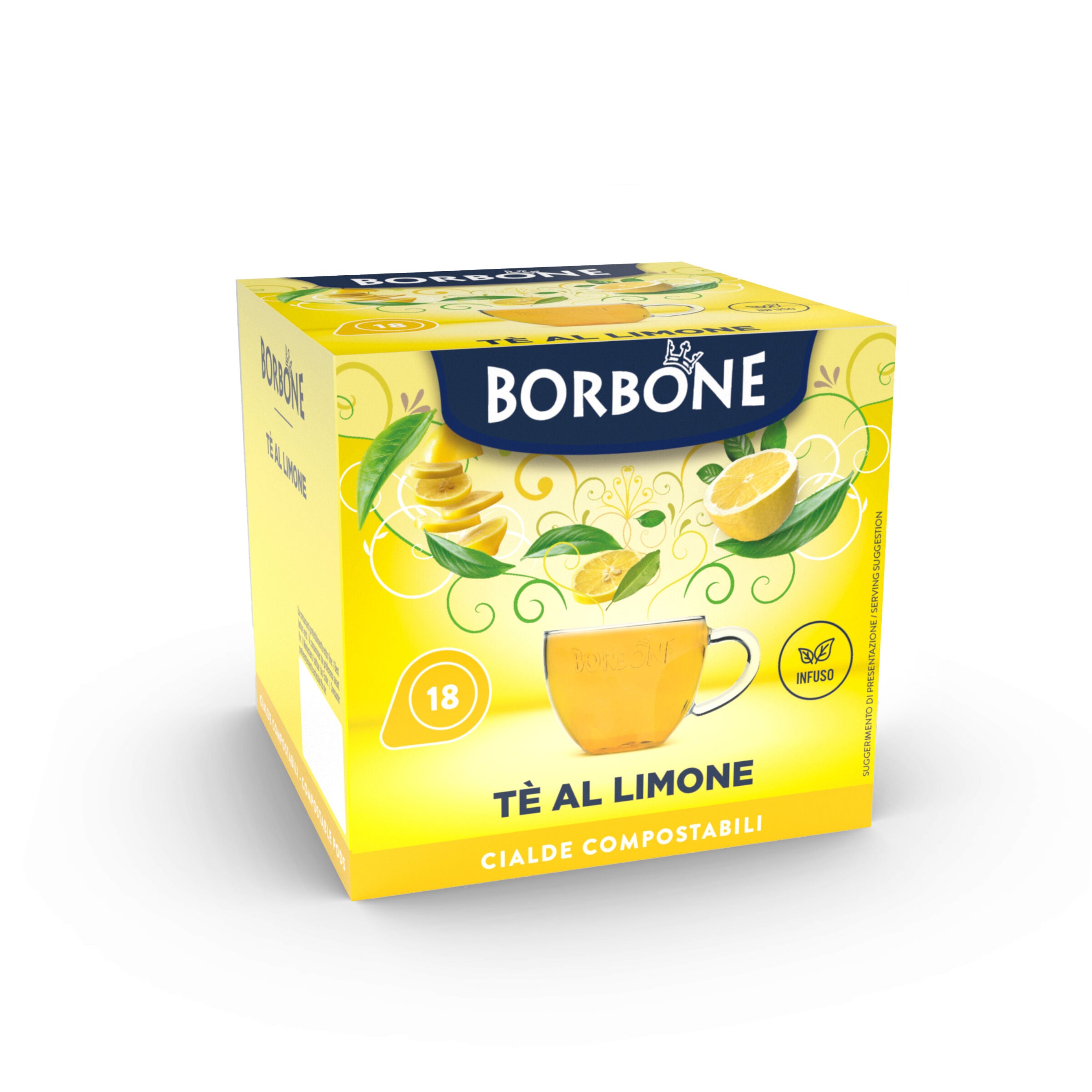 Ese Paper Pods 44 Mm Caffe Borbone Lemon Tea