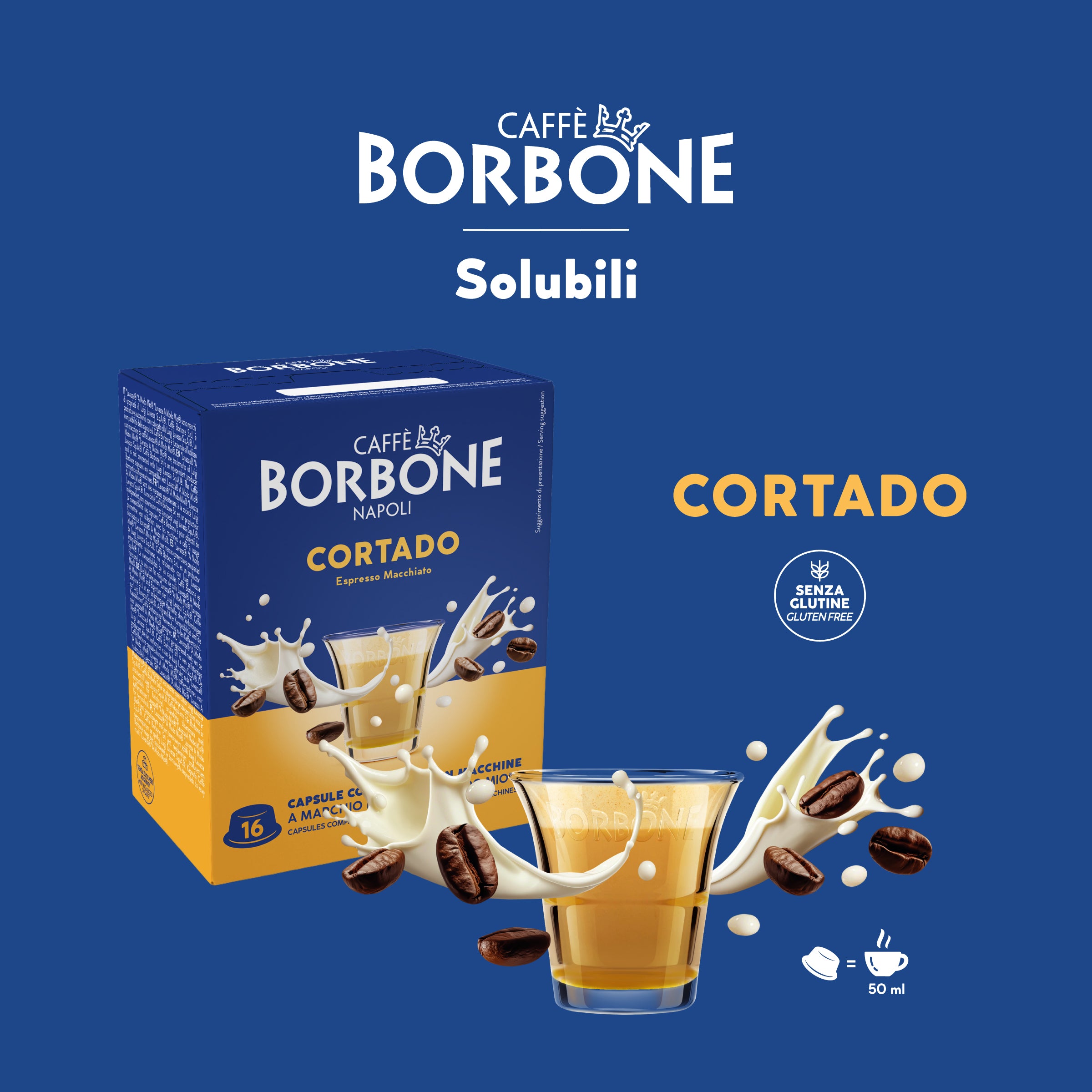 Capsule Compatible Borbone Lavazza A Modo Mio Coffee Machines With The Taste Of Cortado