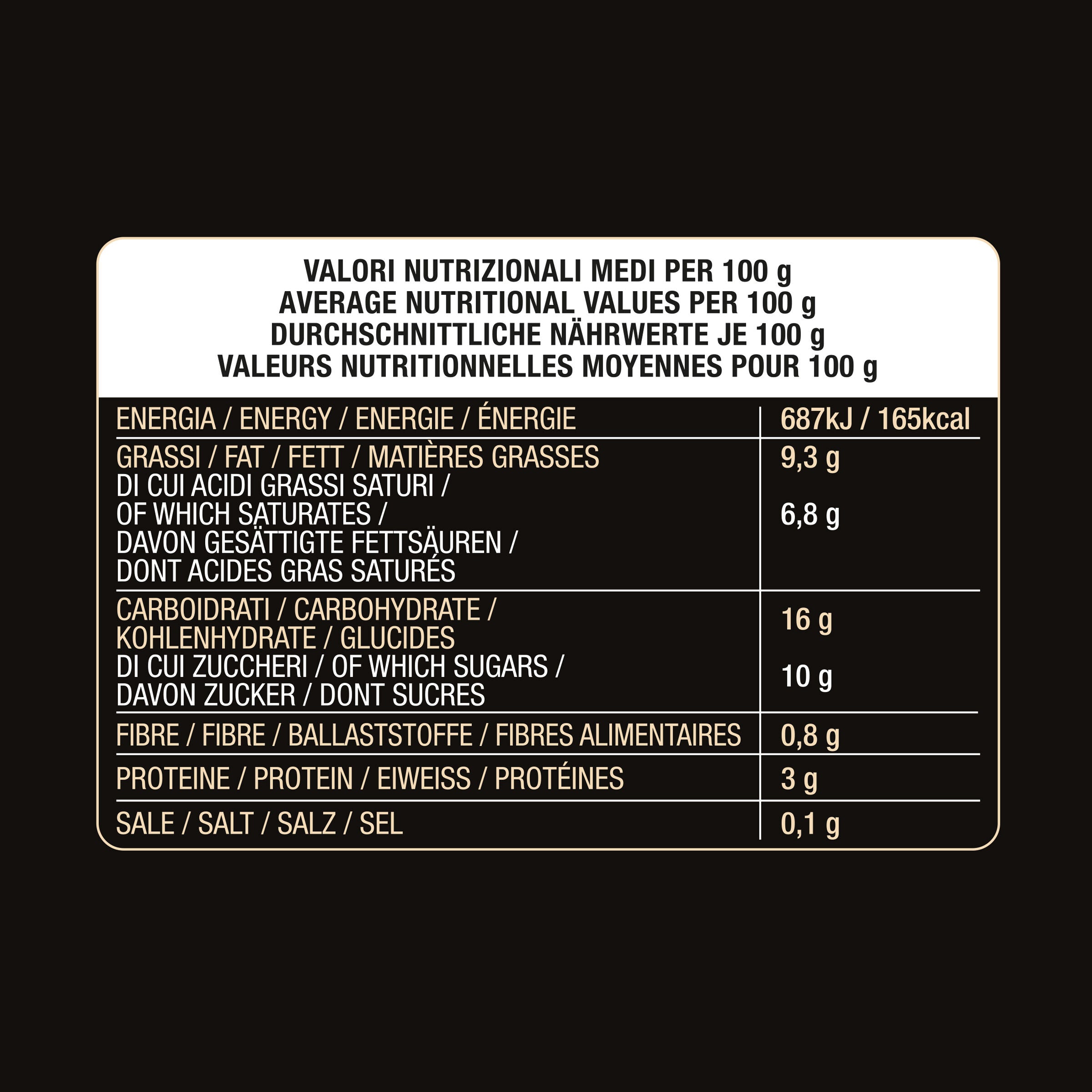 Coffee Cream Baileys Borbone