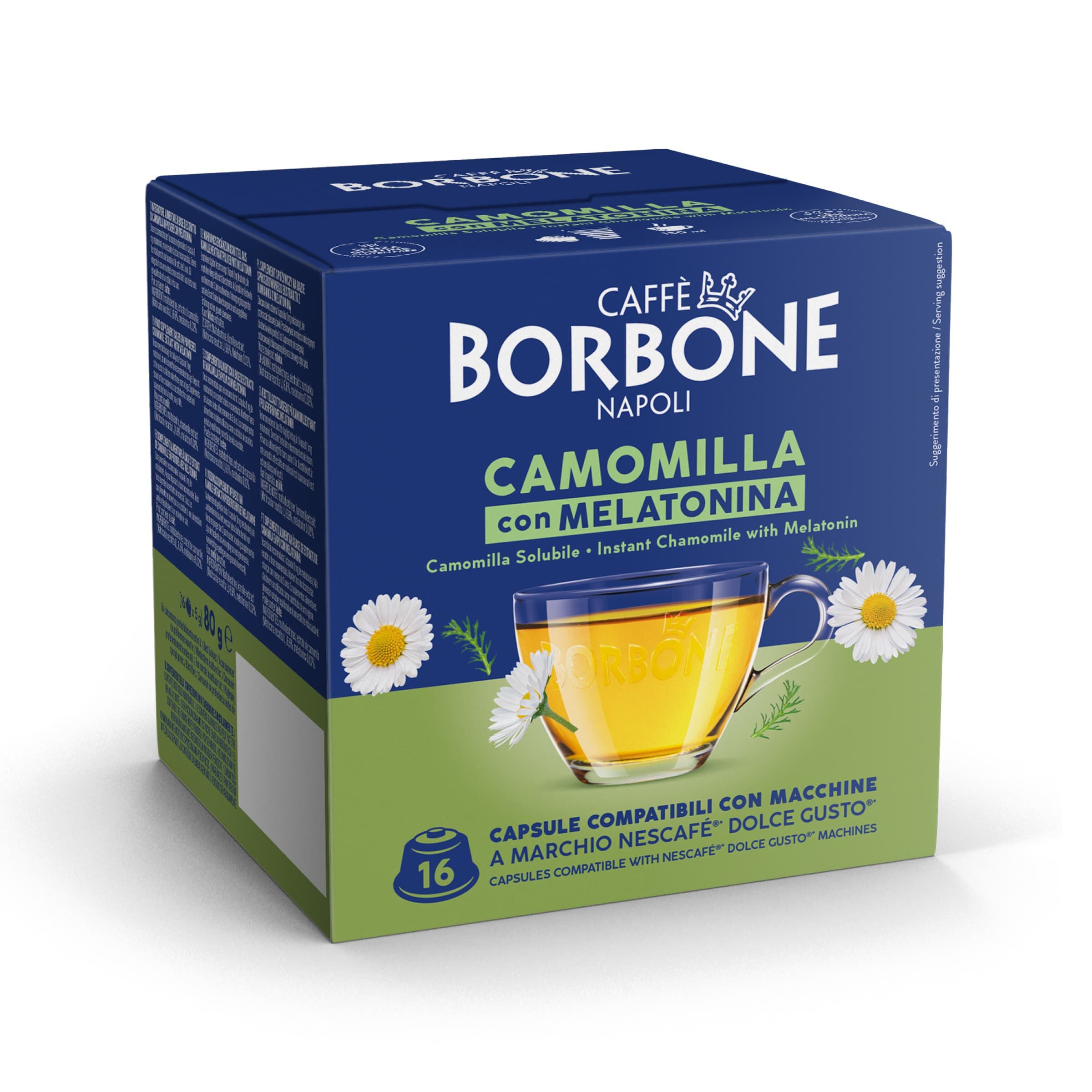 Capsules Compatible Borbone Machines Nescafe Dolce Gusto Chamomile And Melatonin