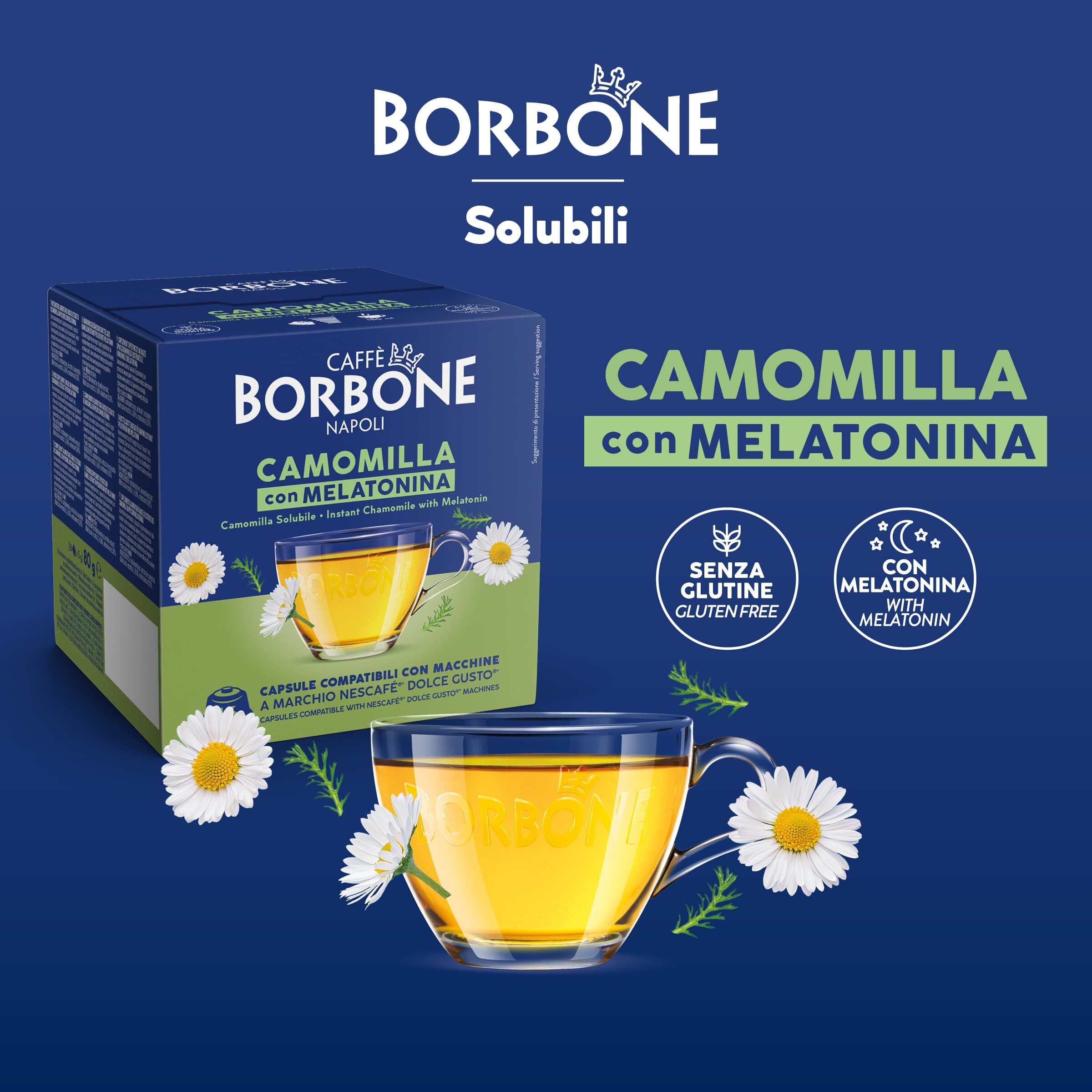 Capsules Compatible Borbone Machines Nescafe Dolce Gusto Chamomile And Melatonin