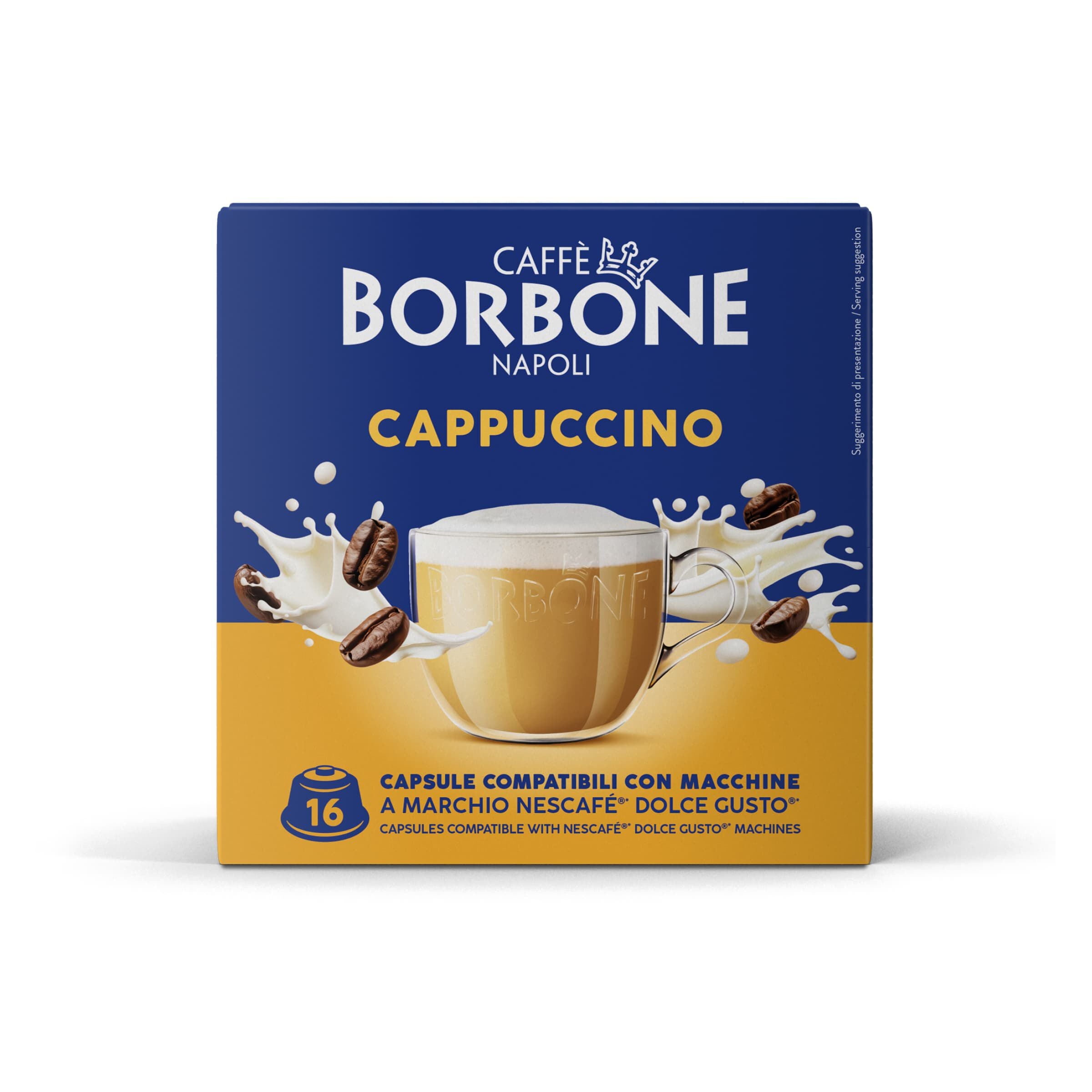Capsule Compatible Borbone Machines Nescafe Dolce Gusto Coffee With The Taste Of Cappuccione