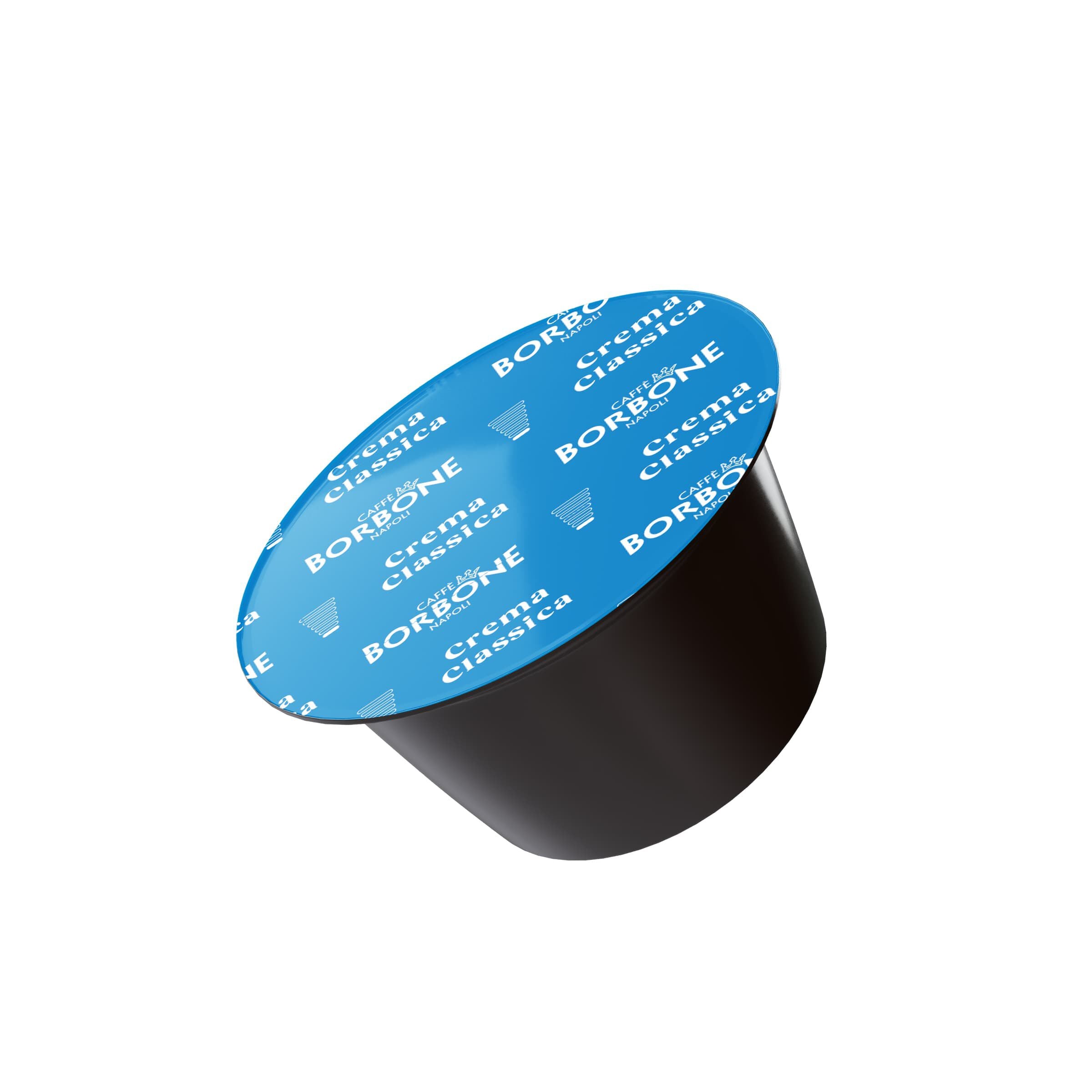New Borbon Coffee Capsules Crema Classica Compatible Nescafe Dolce Gusto