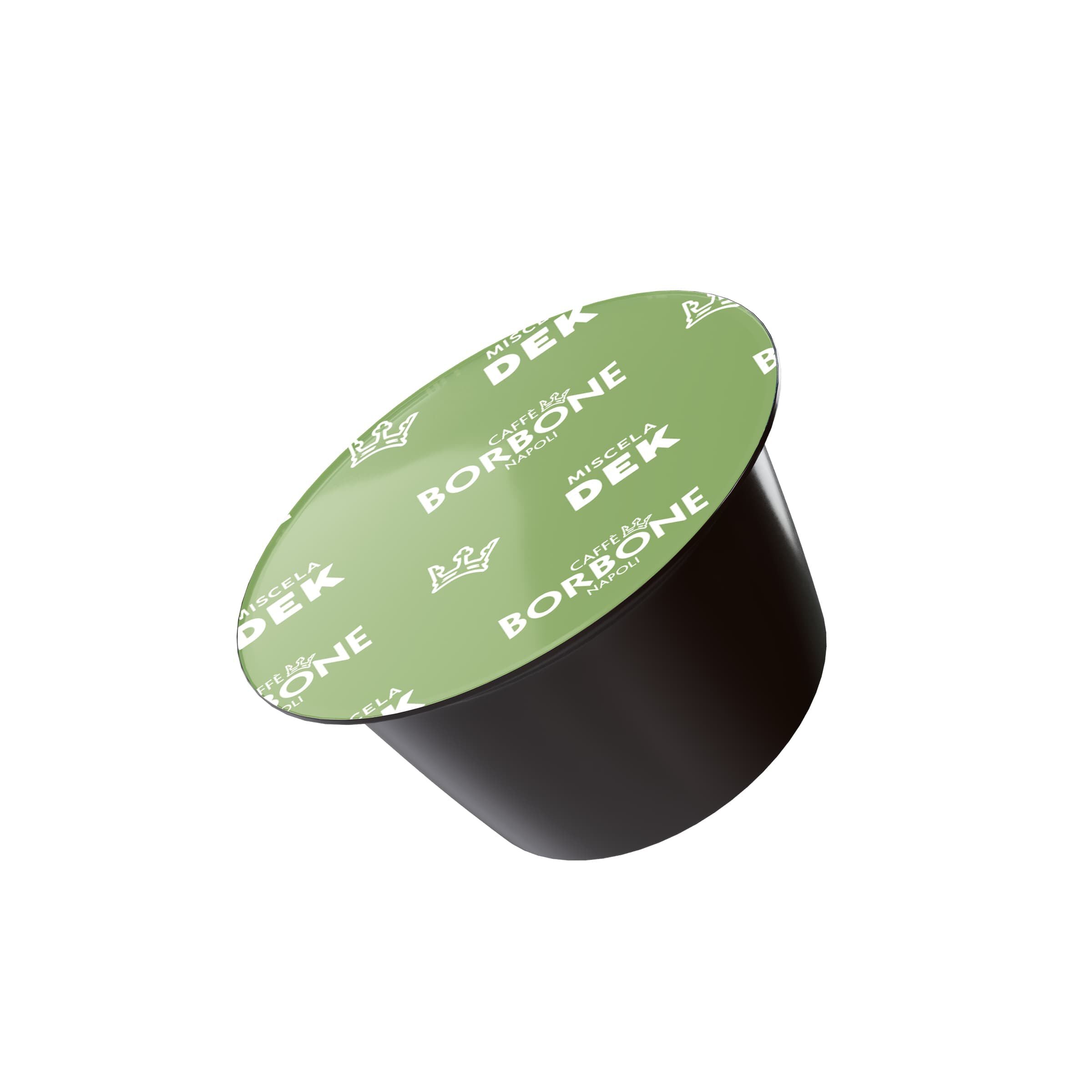 New Borbon Coffee Capsules Decaffeinato Compatible Nescafe Dolce Gusto