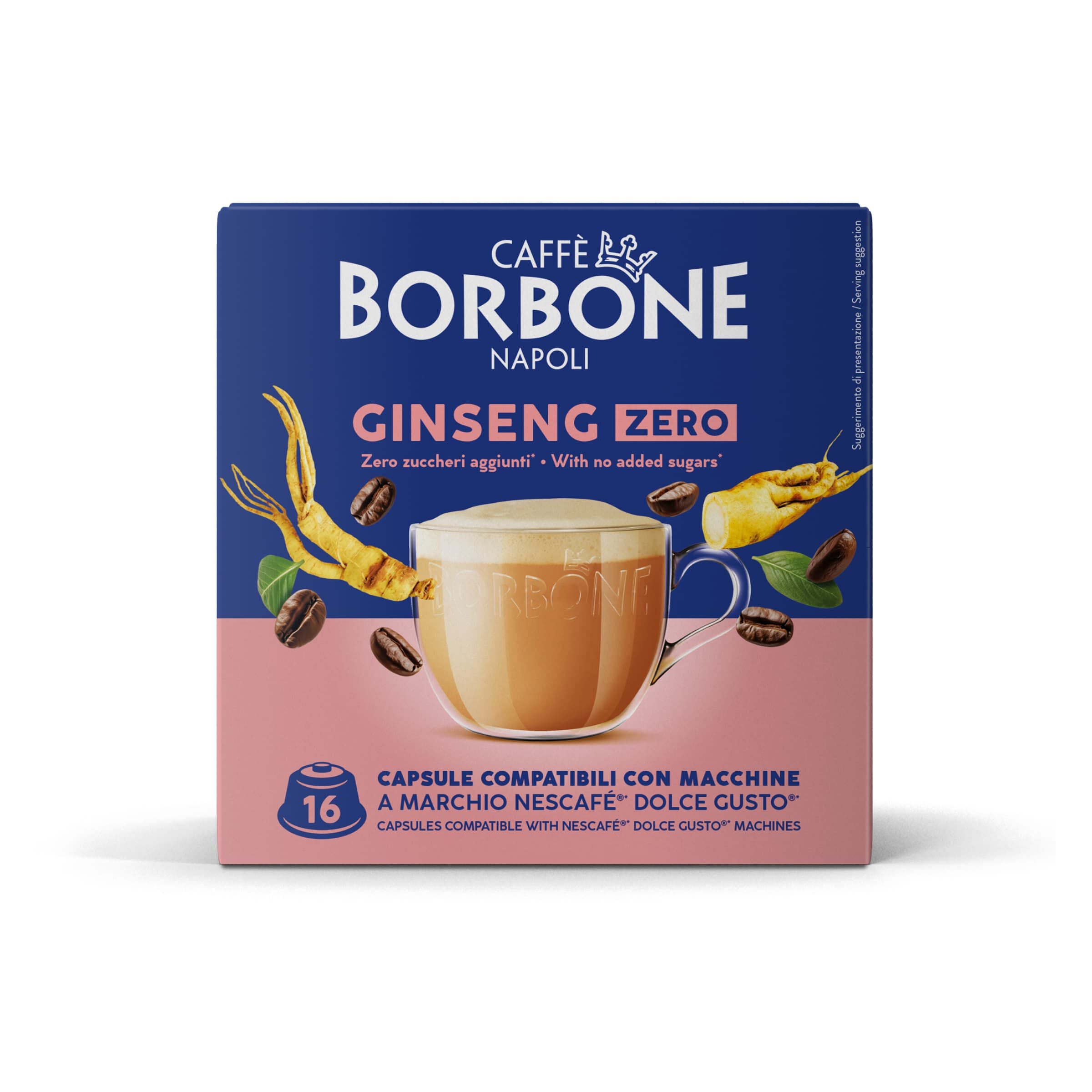 Capsules Compatible Borbone Machines Nescafe Dolce Gusto Coffee With The Taste Of Ginseng Zero