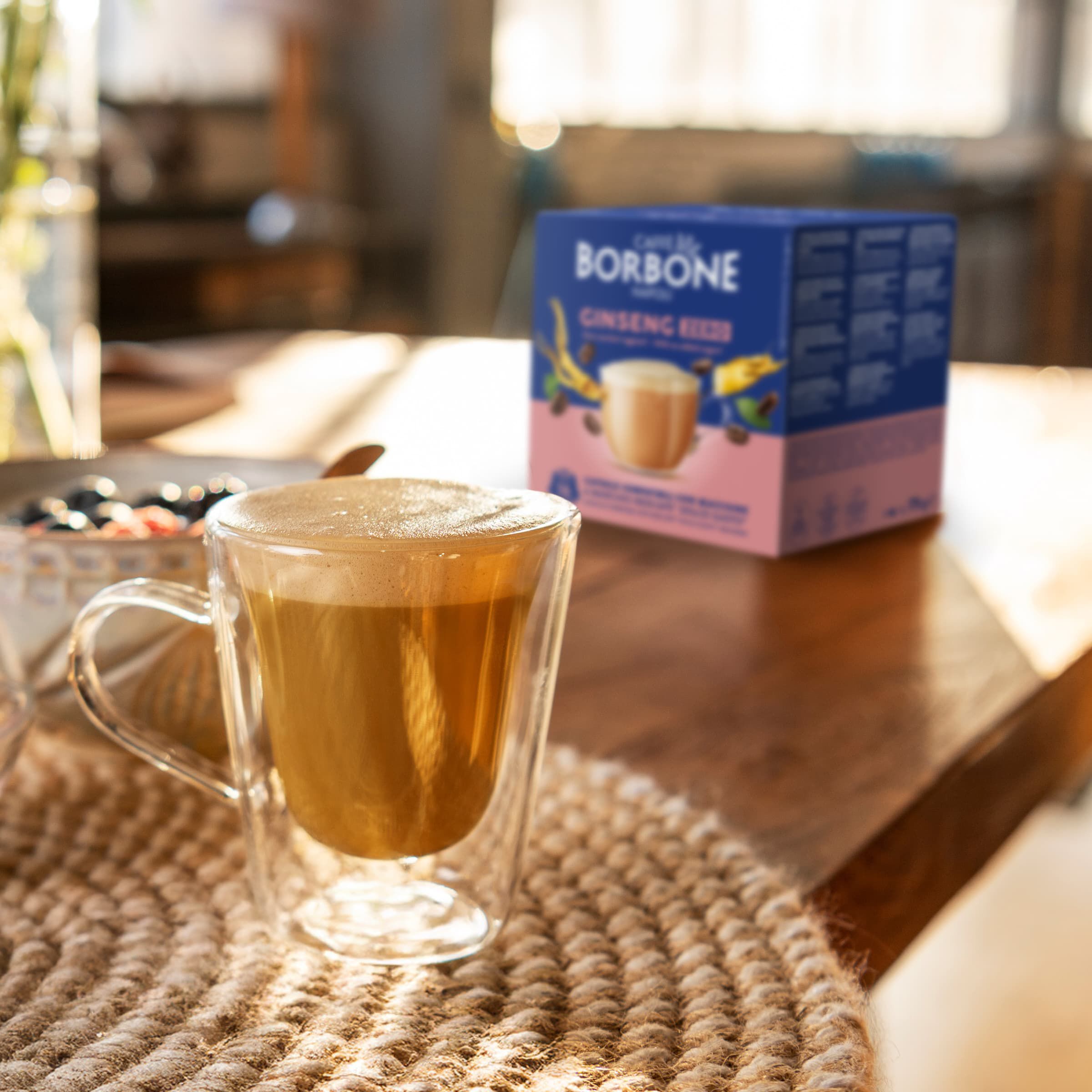 Capsules Compatible Borbone Machines Nescafe Dolce Gusto Coffee With The Taste Of Ginseng Zero