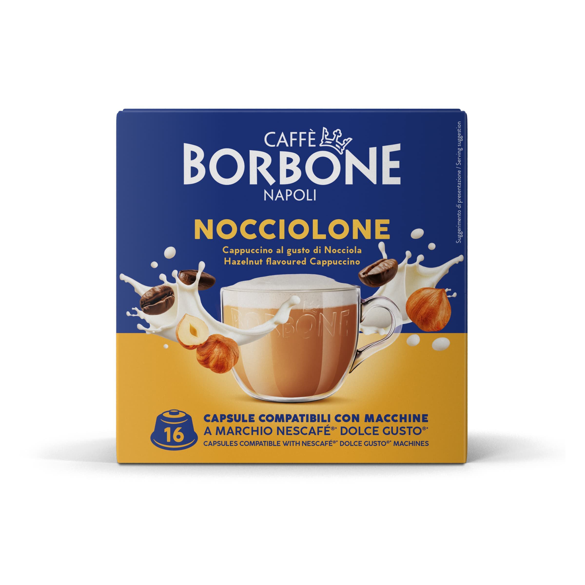 Capsule Compatible Borbone Machines Nescafe Dolce Gusto Coffee With The Taste Of Hazelnut