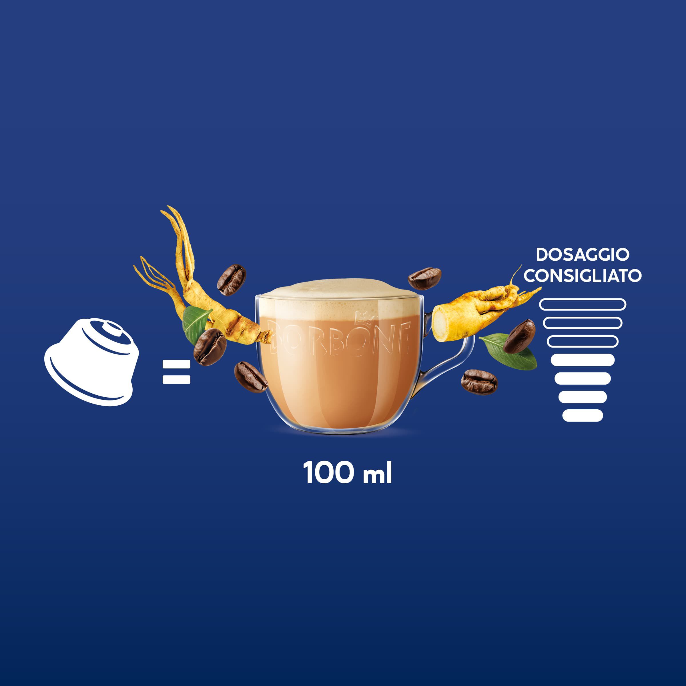 64 Superginseng Capsules Compatible With Coffee Machines Nescafe R Dolce Gusto R