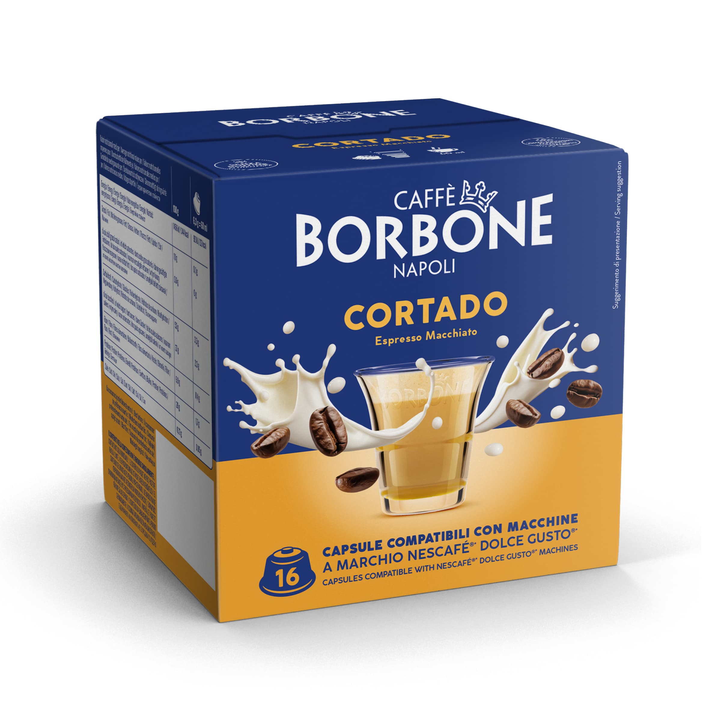 Capsules Compatibles Borbone Machines Nescafe Dolce Gusto Coffee With The Gusto Of Cortado