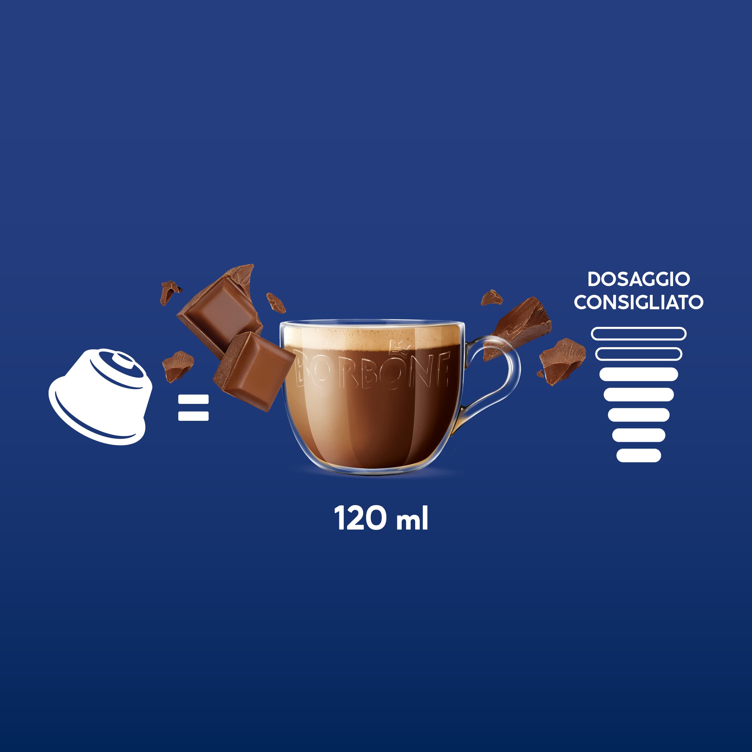 Capsules Compatible Borbone Machines Nescafe Dolce Gusto Coffee With Chocolate Flavor