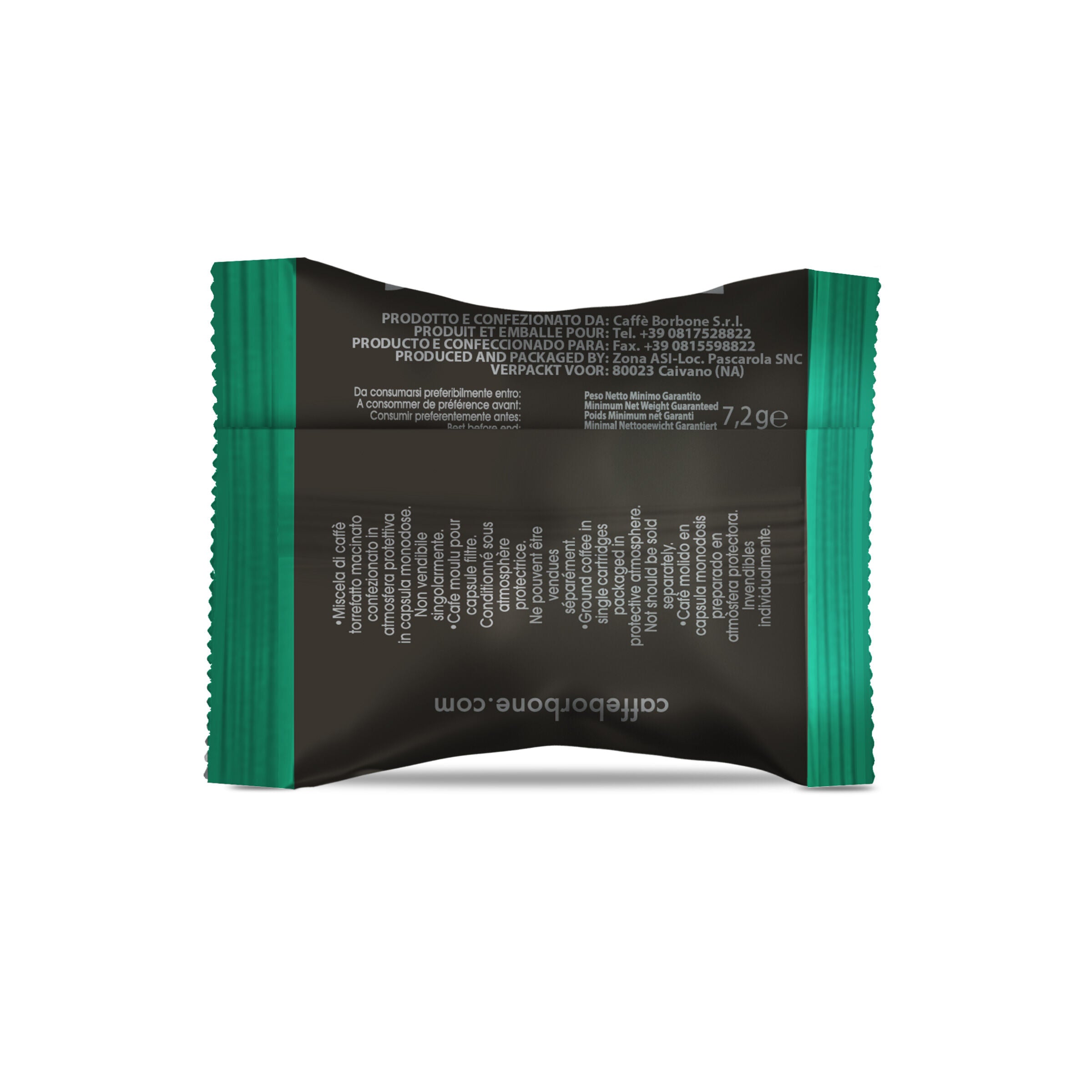 Capsules Caffe Borbone Dek Green Blend Compatible Lavazza Espresso Point