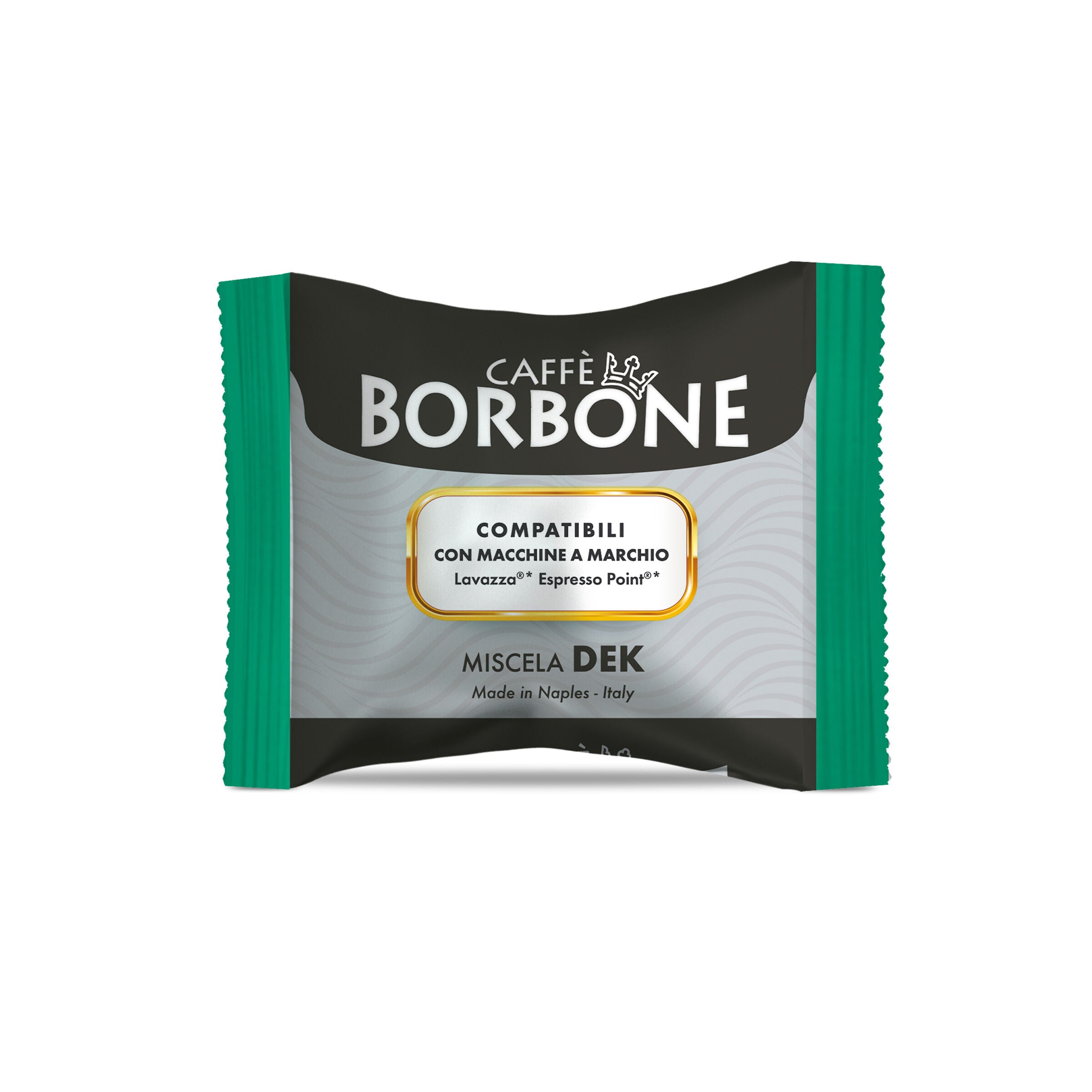 Capsules Caffe Borbone Dek Green Blend Compatible Lavazza Espresso Point
