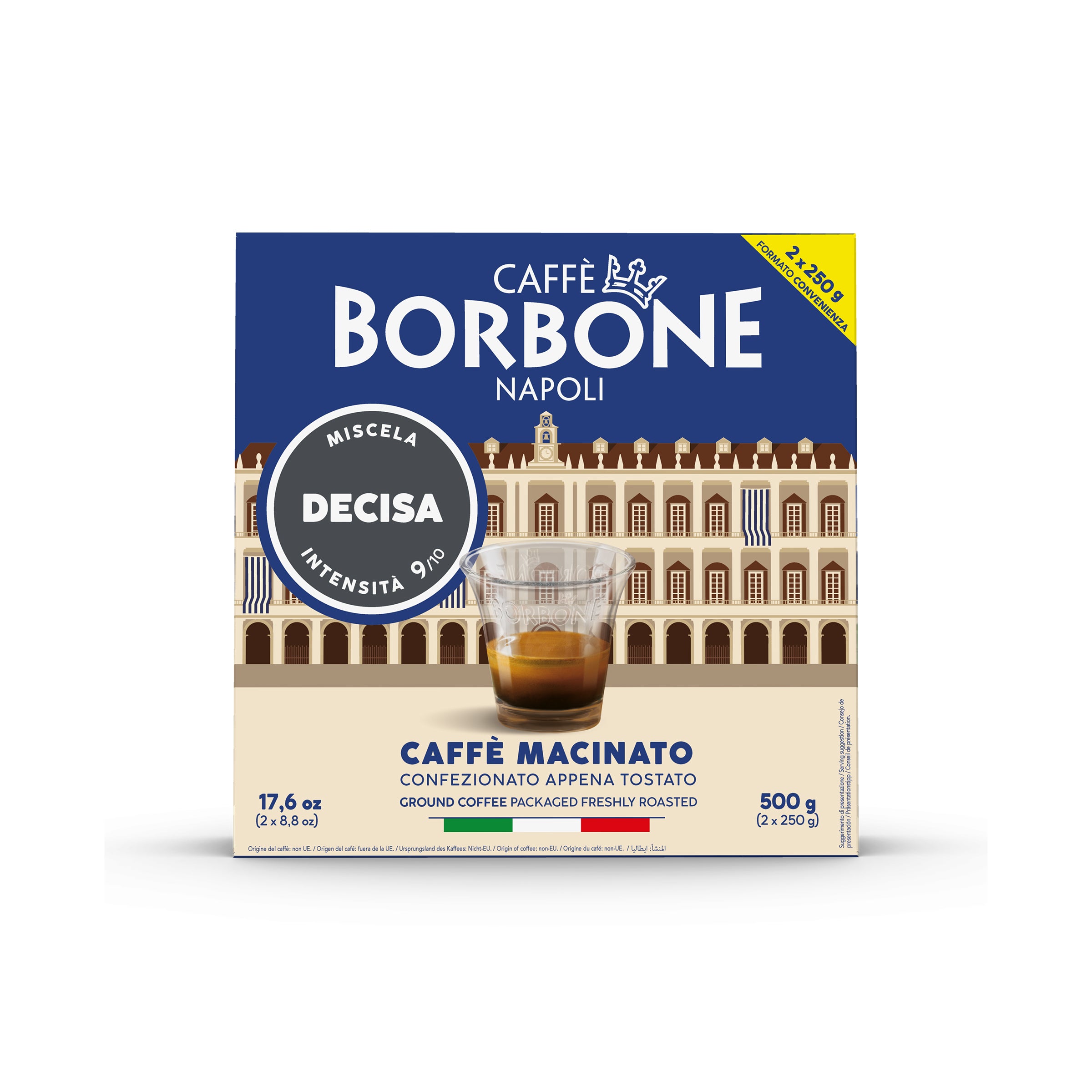 Borbone Moka Decisa Blend 2X250Gr Bipack