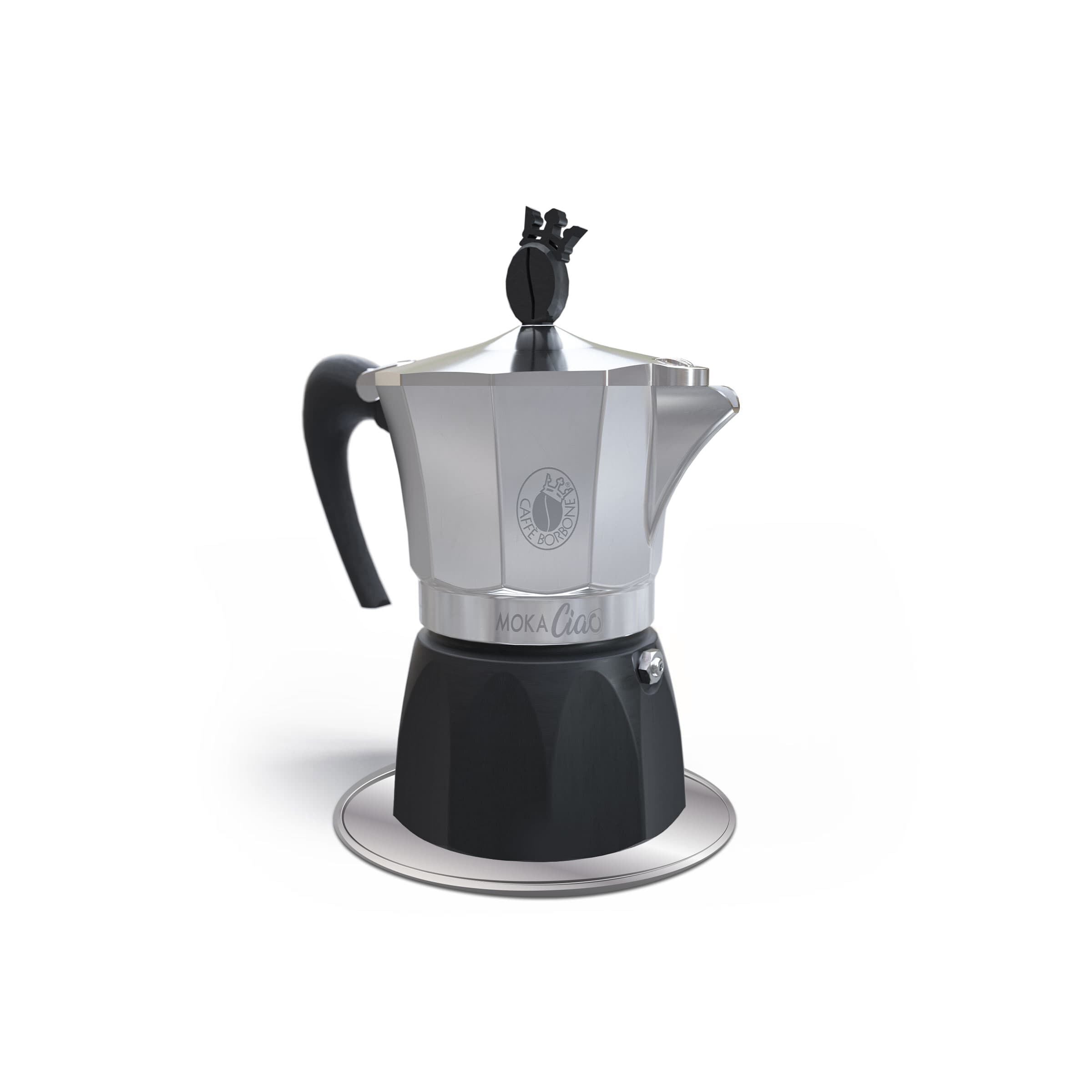 Moka Ciao Induction Caffe Borbone 15 Free Pods