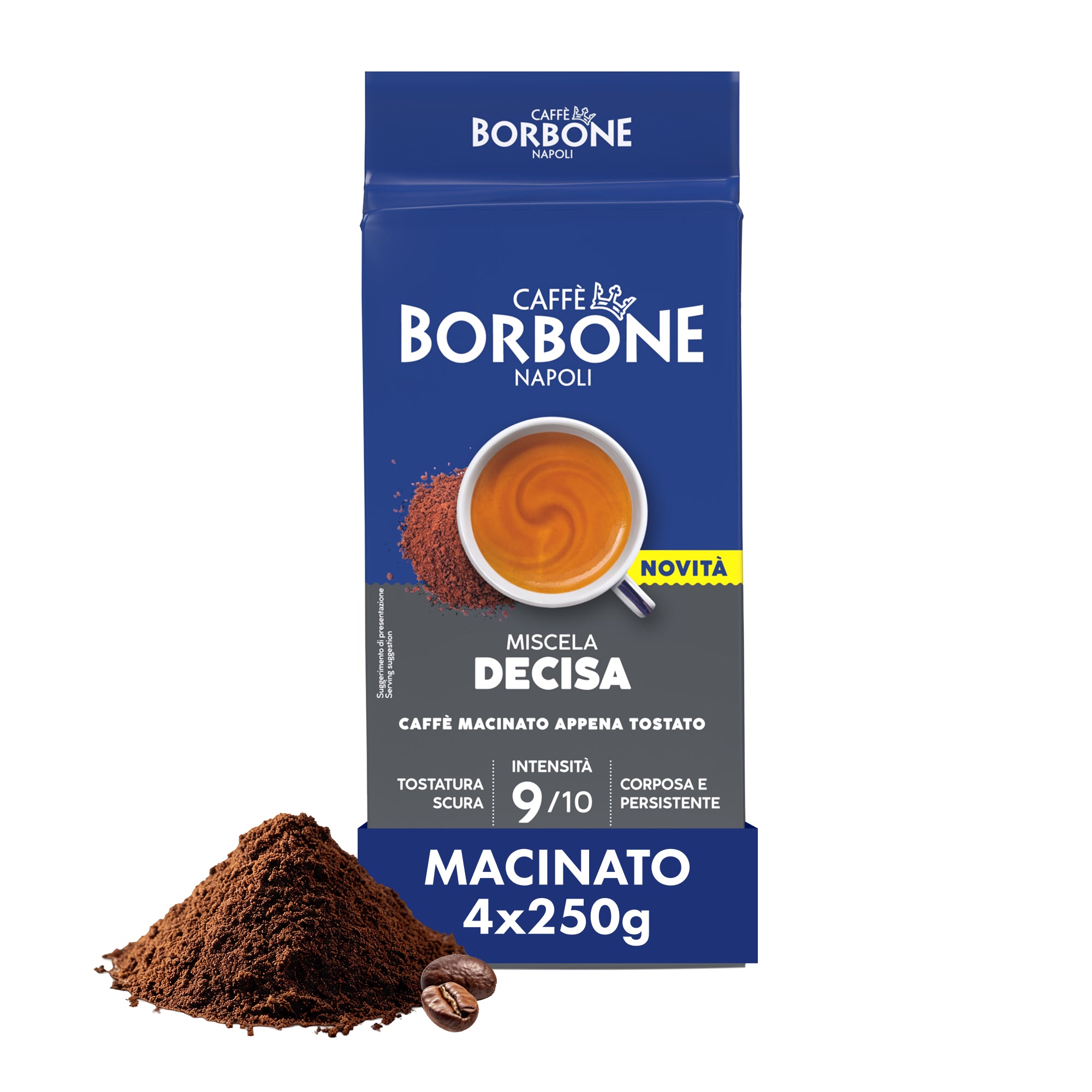 Borbone Ground Coffee Moka DECISA Blend 4x250gr