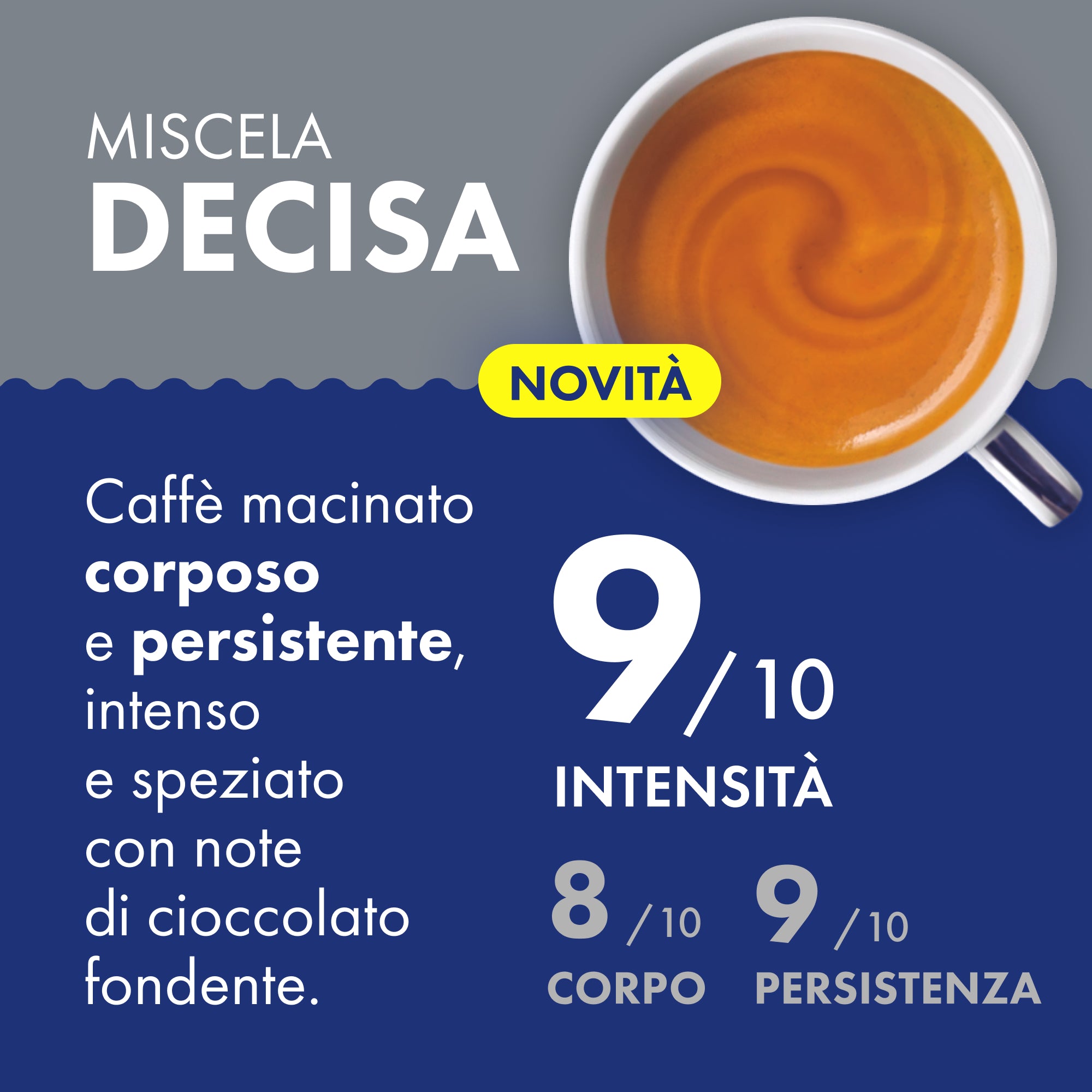 Borbone Ground Coffee Moka DECISA Blend 4x250gr