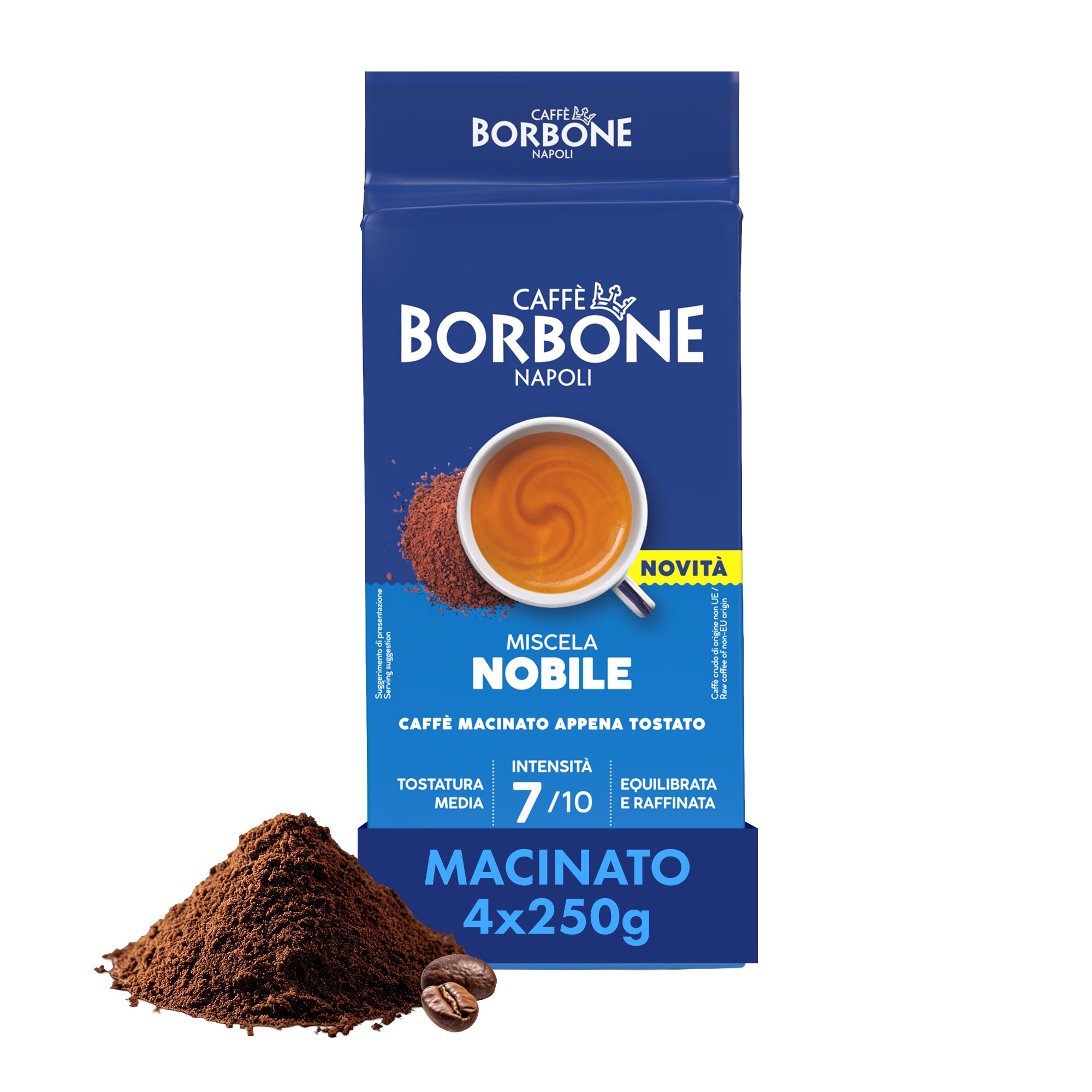 Borbone Ground Coffee Moka NOBILE Blend 4x250gr