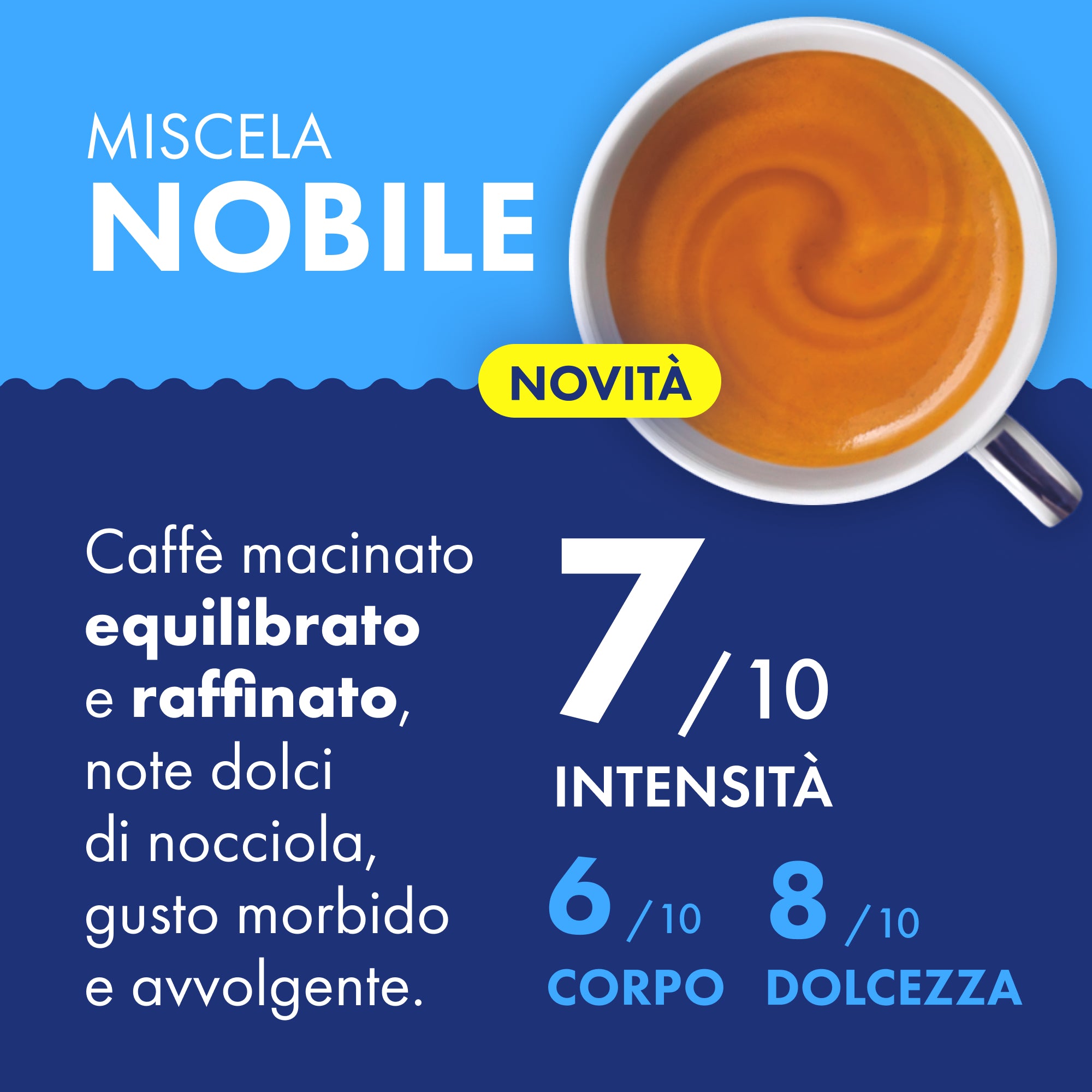 Borbone Ground Coffee Moka NOBILE Blend 4x250gr