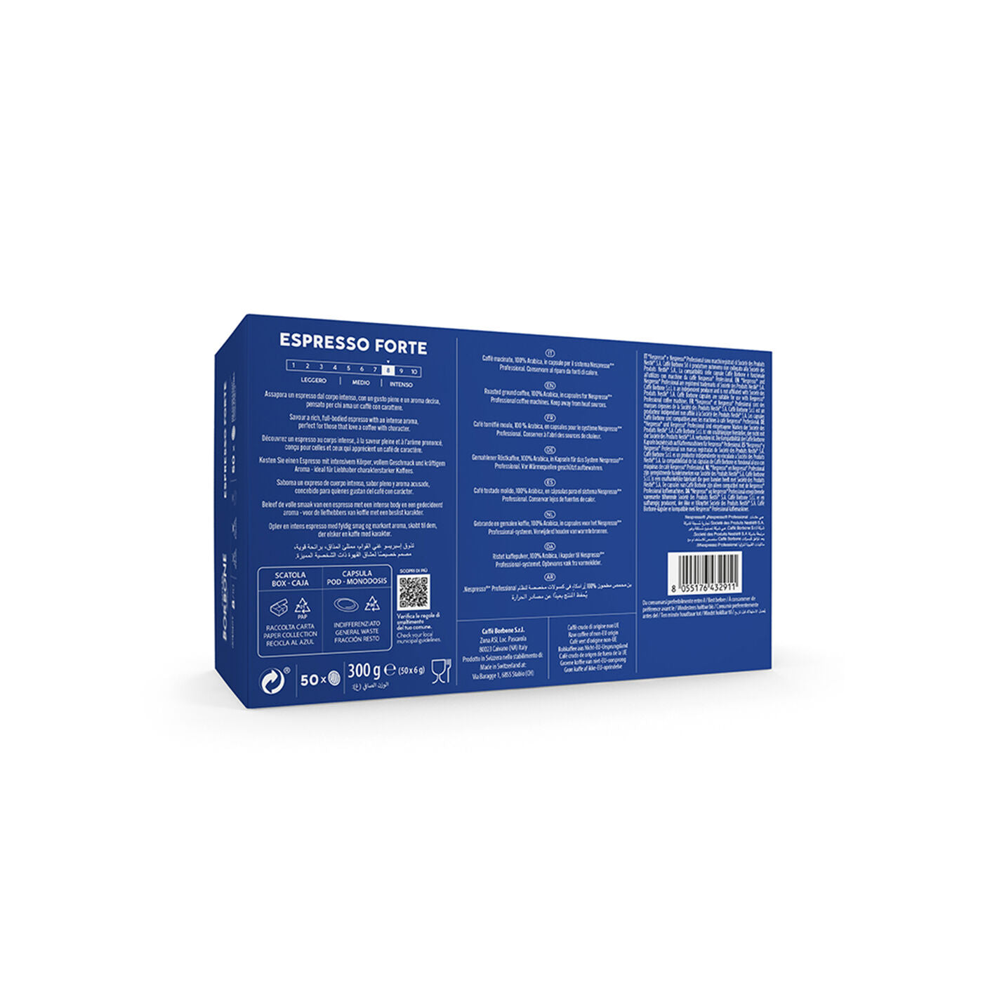 Compatible Capsules Nespresso Professional Espresso Forte