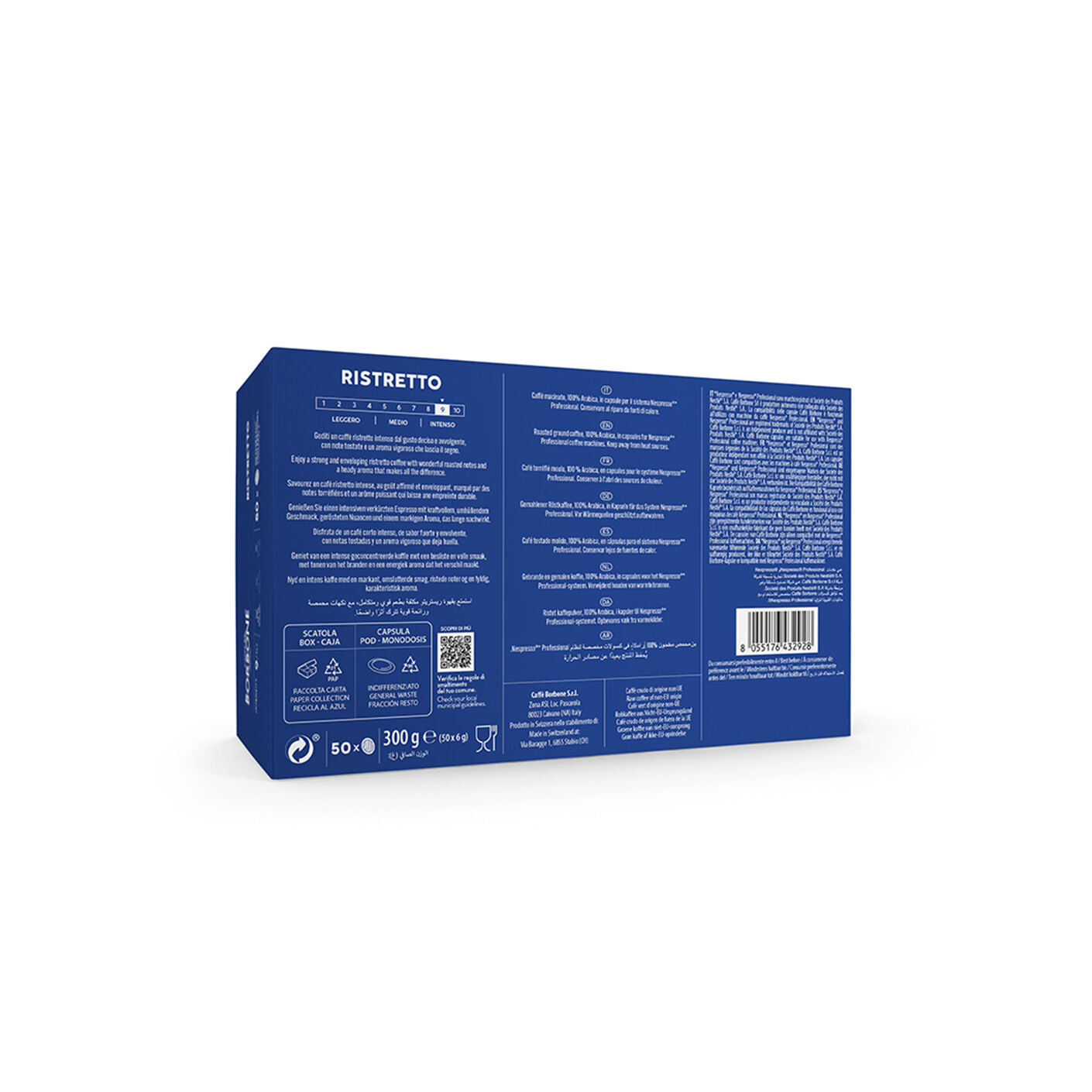 Compatible Capsules Nespresso Professional Ristretto