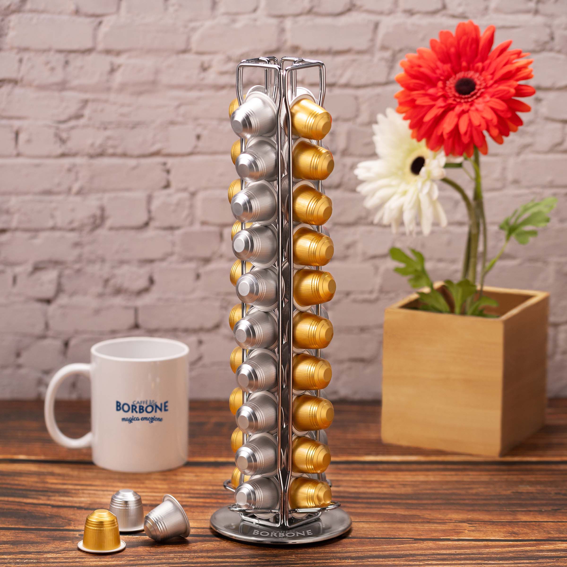 Aluminum Capsule Holder Borbone