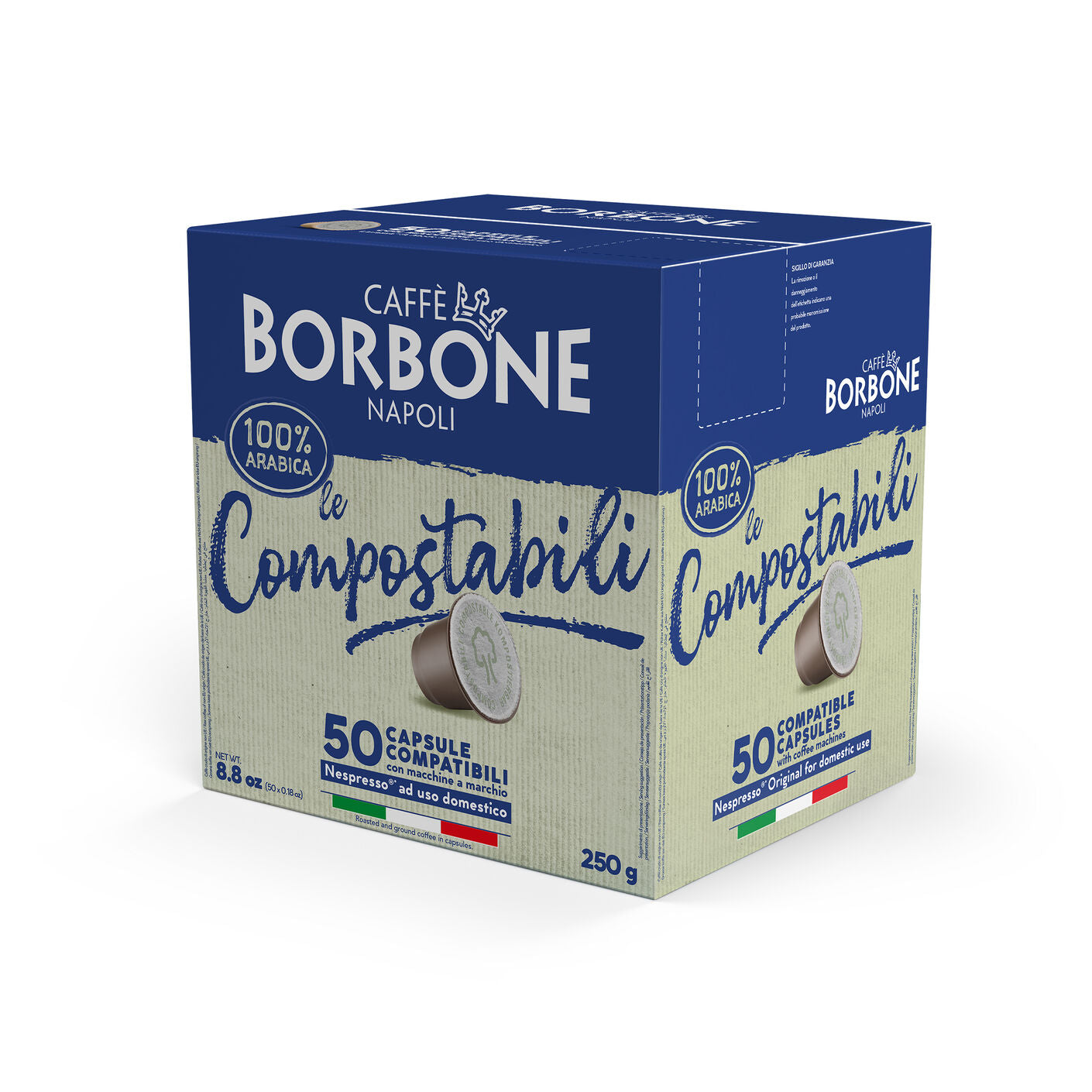 50 Compostable Compatible Capsules Nespresso