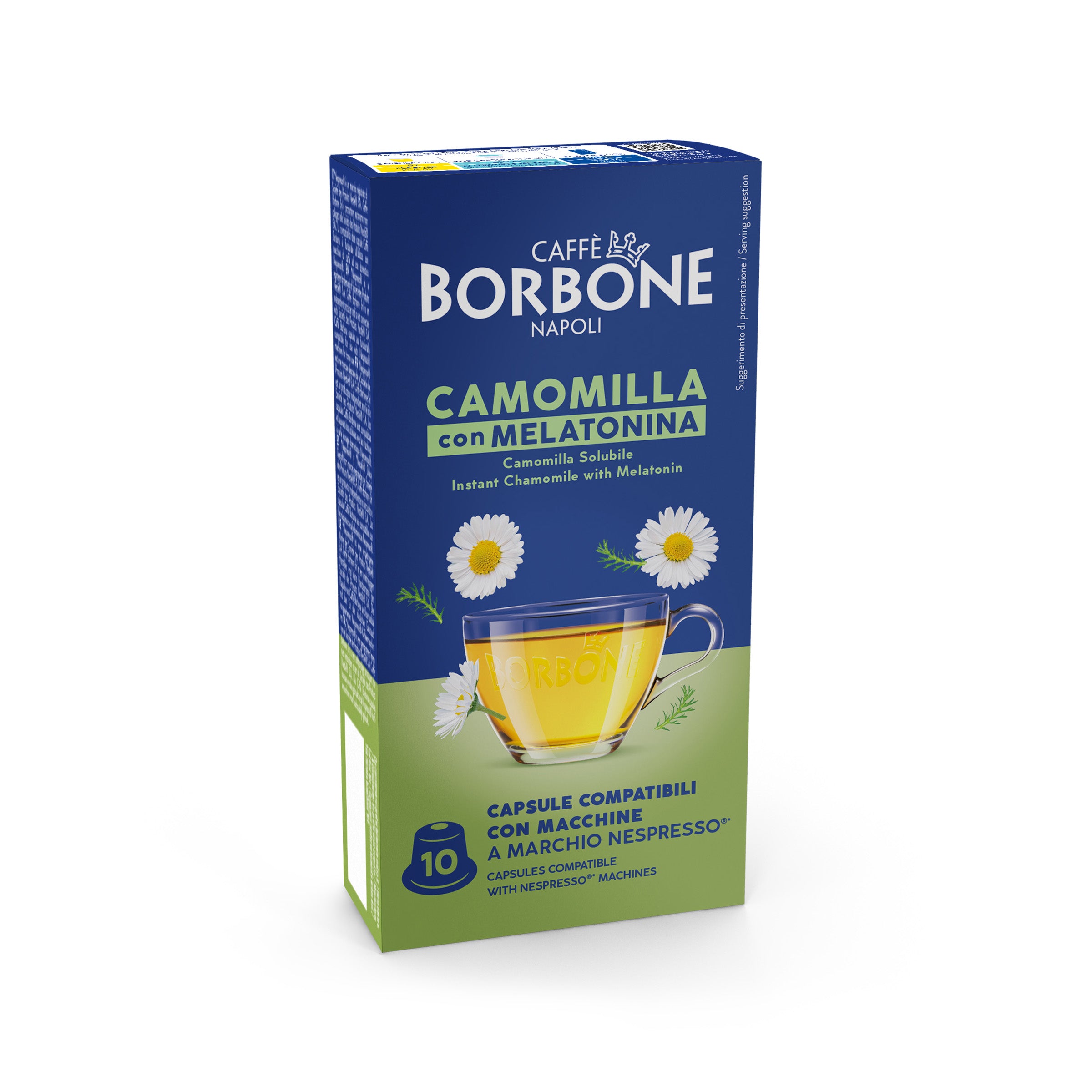 Capsule Compatible Borbone Nespresso Machines Chamomile And Melatonin