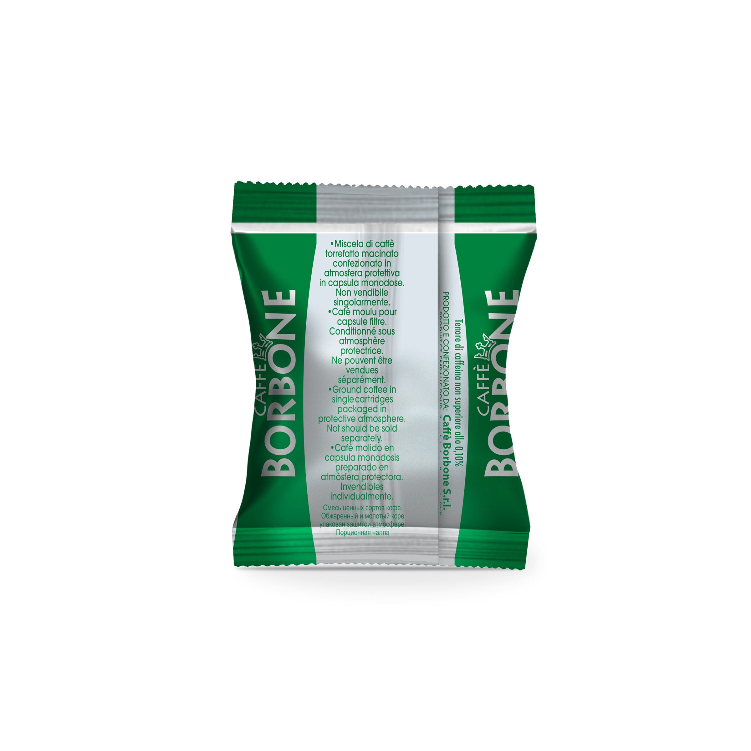 Dek Green Blend Capsules Borbone Respresso Compatible Nespresso