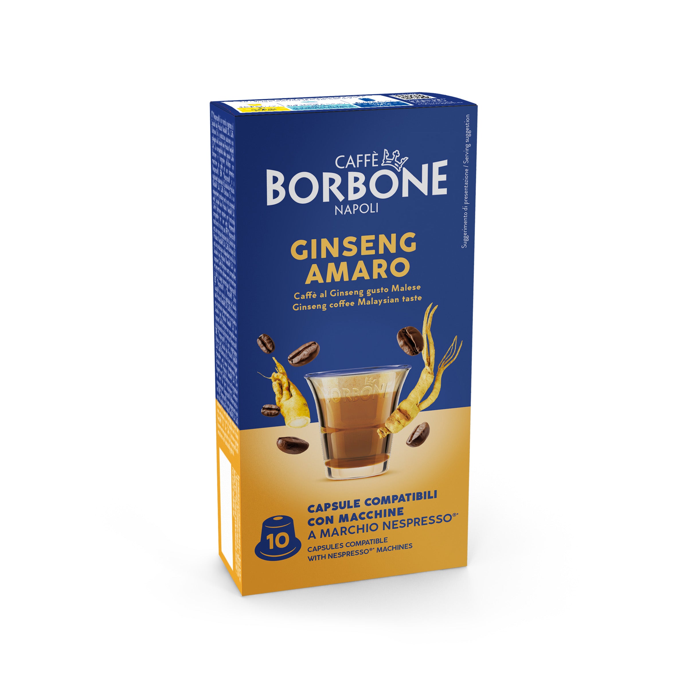 Capsule Compatible Borbone Nespresso Coffee Machines With The Taste Of Bitter Ginseng