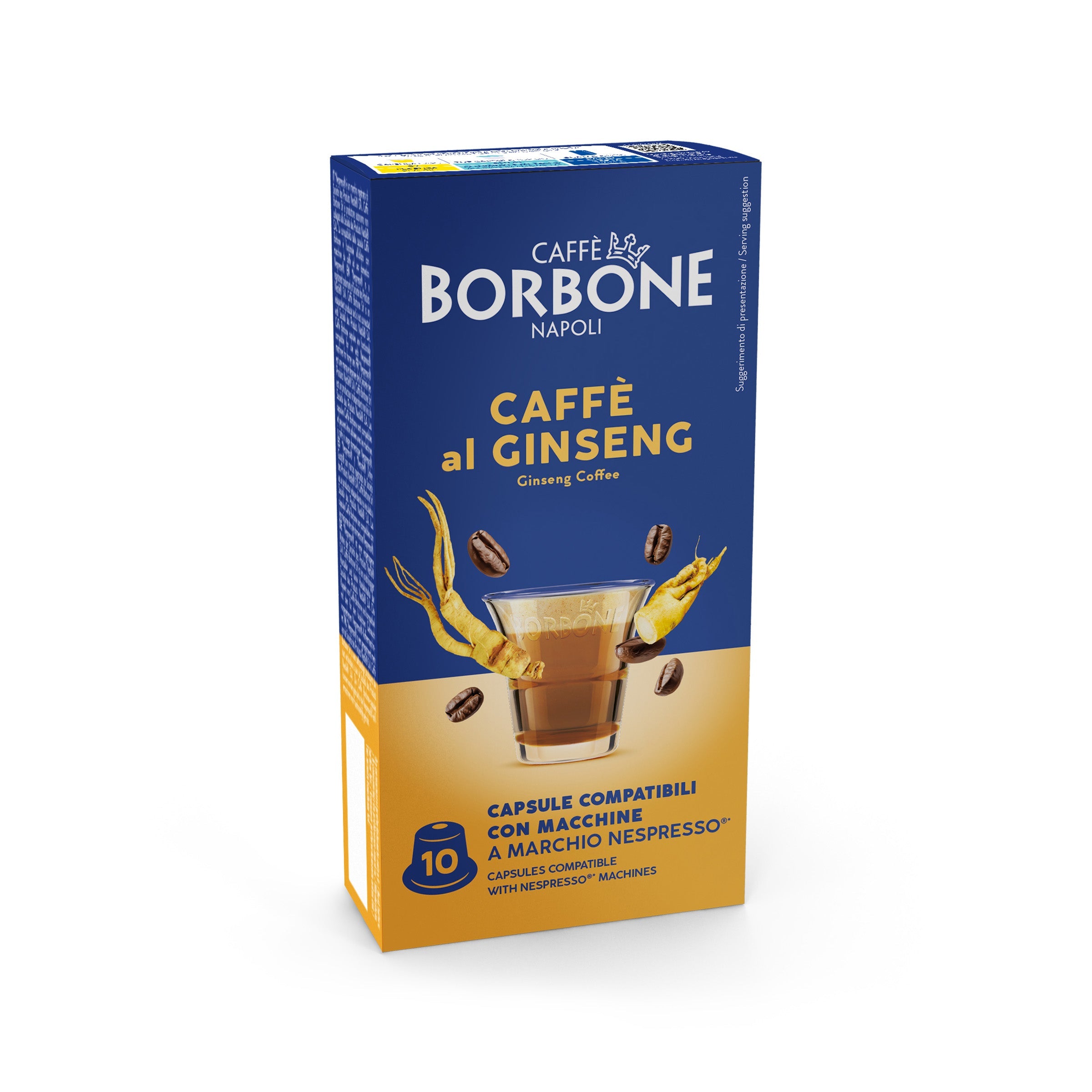 Capsule Compatible Borbone Nespresso Coffee Machines With The Taste Of Ginseng