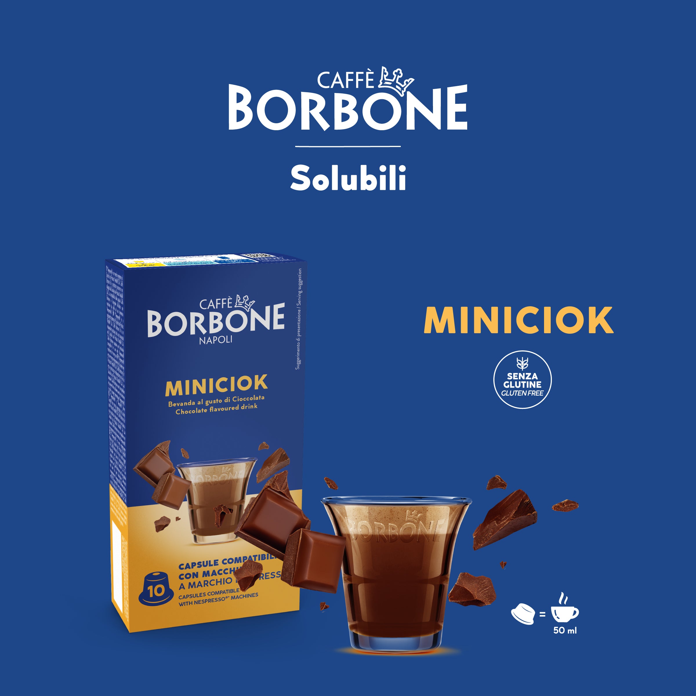Borbone Compatible Capsules Nespresso Coffee Machines With Chocolate Flavor