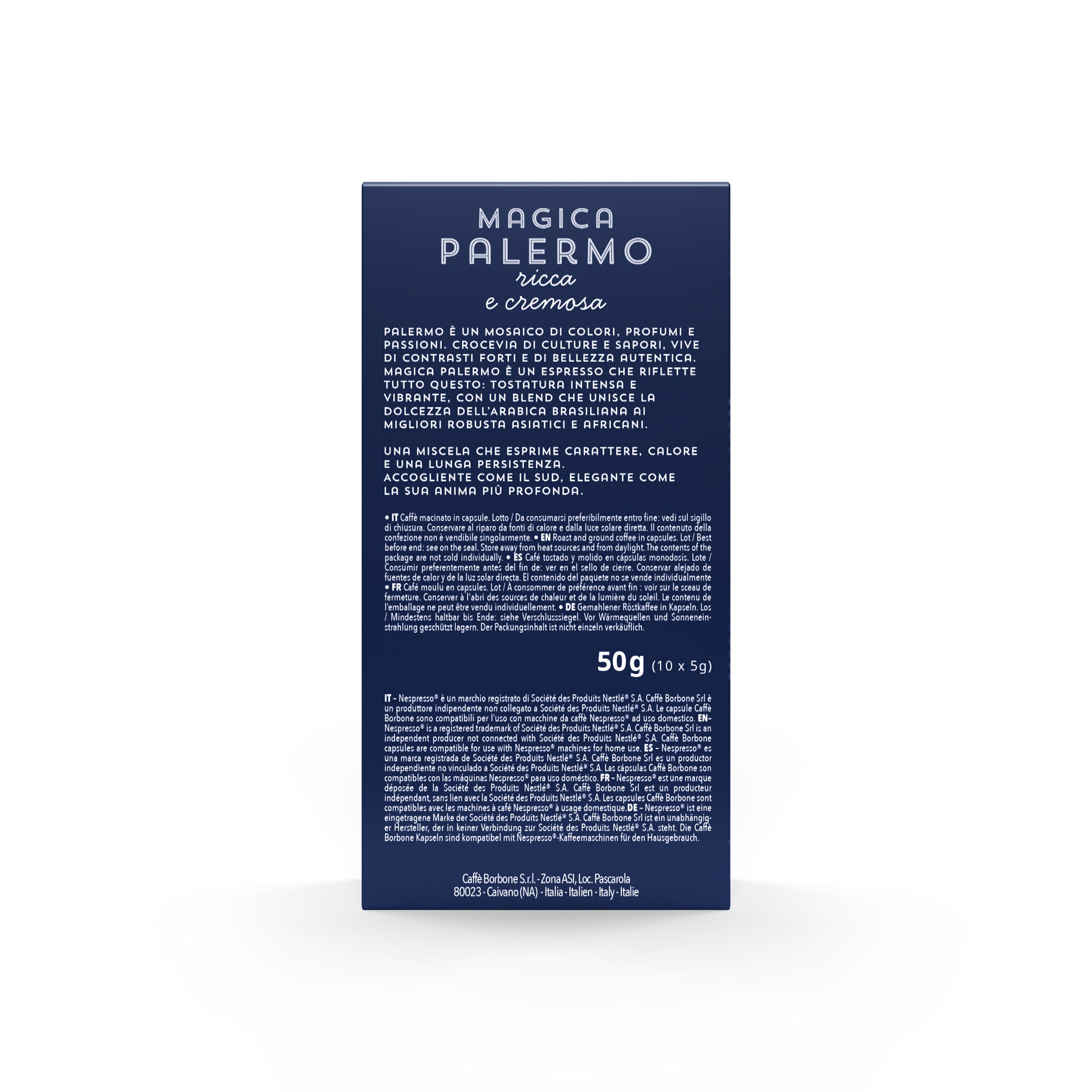 New 100 Aluminum Capsules Compatible With Nespresso R Machines Magica Palermo Blend