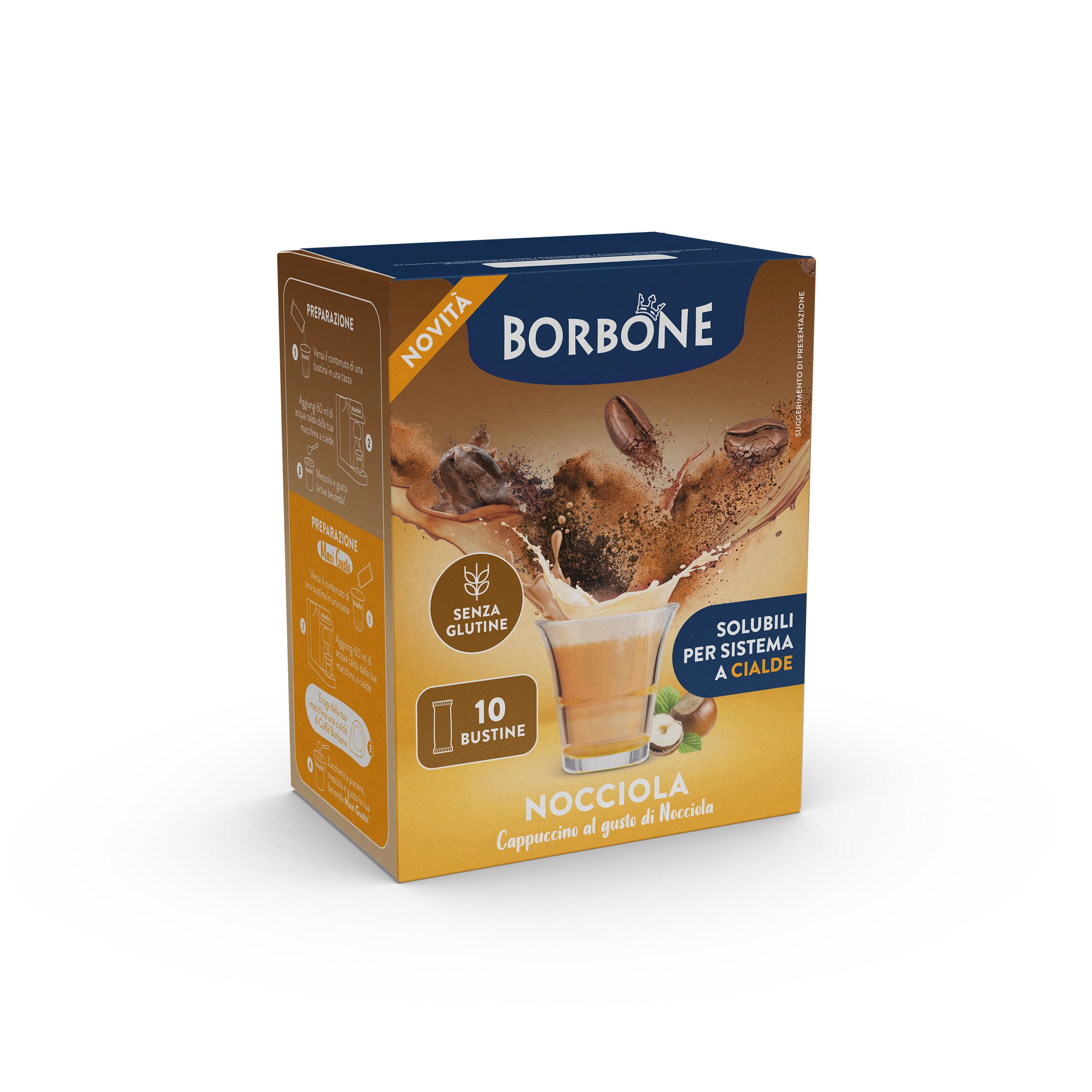 Borbone Soluble Stick Hazelnut