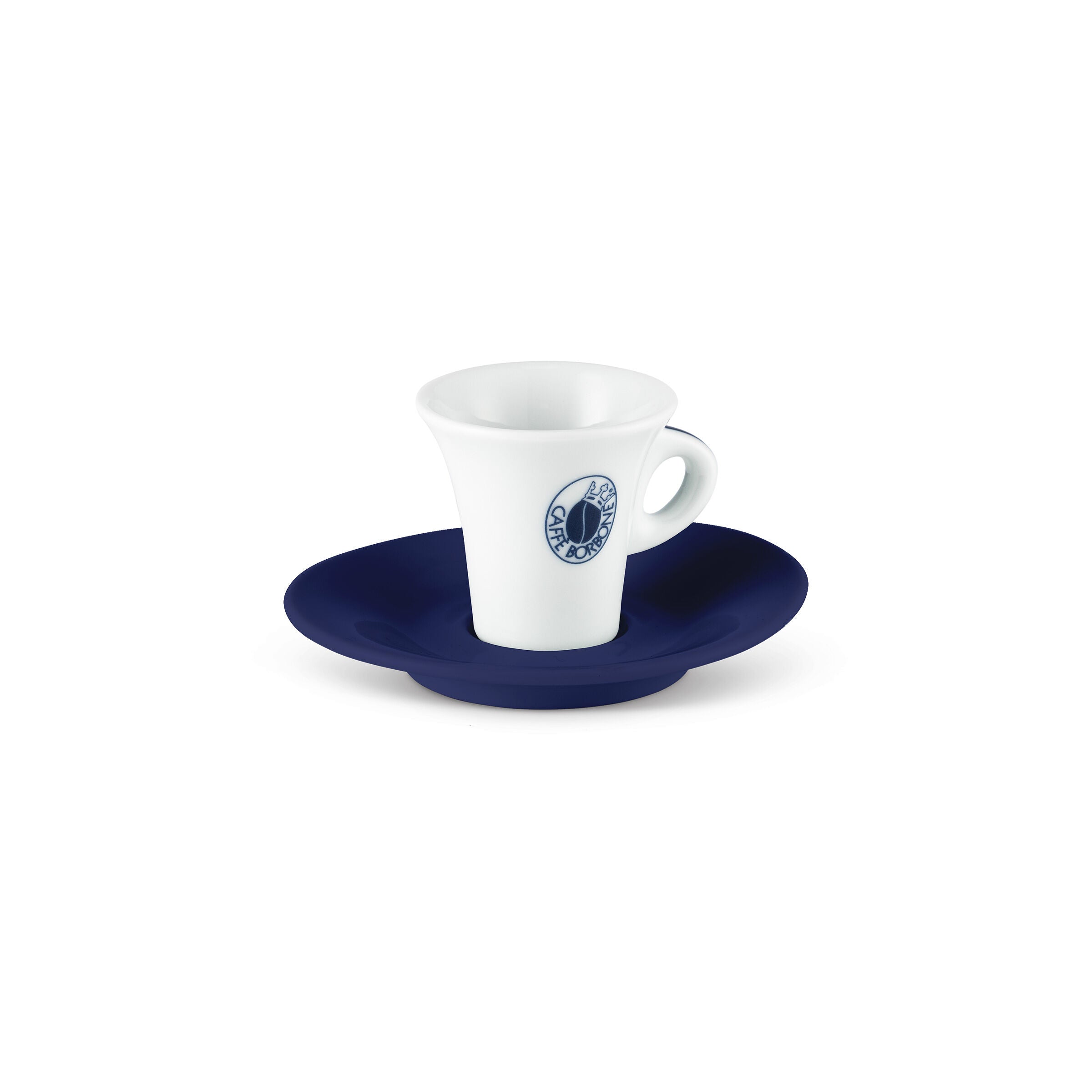 Set 6 Cups Borbone Saucer Blue