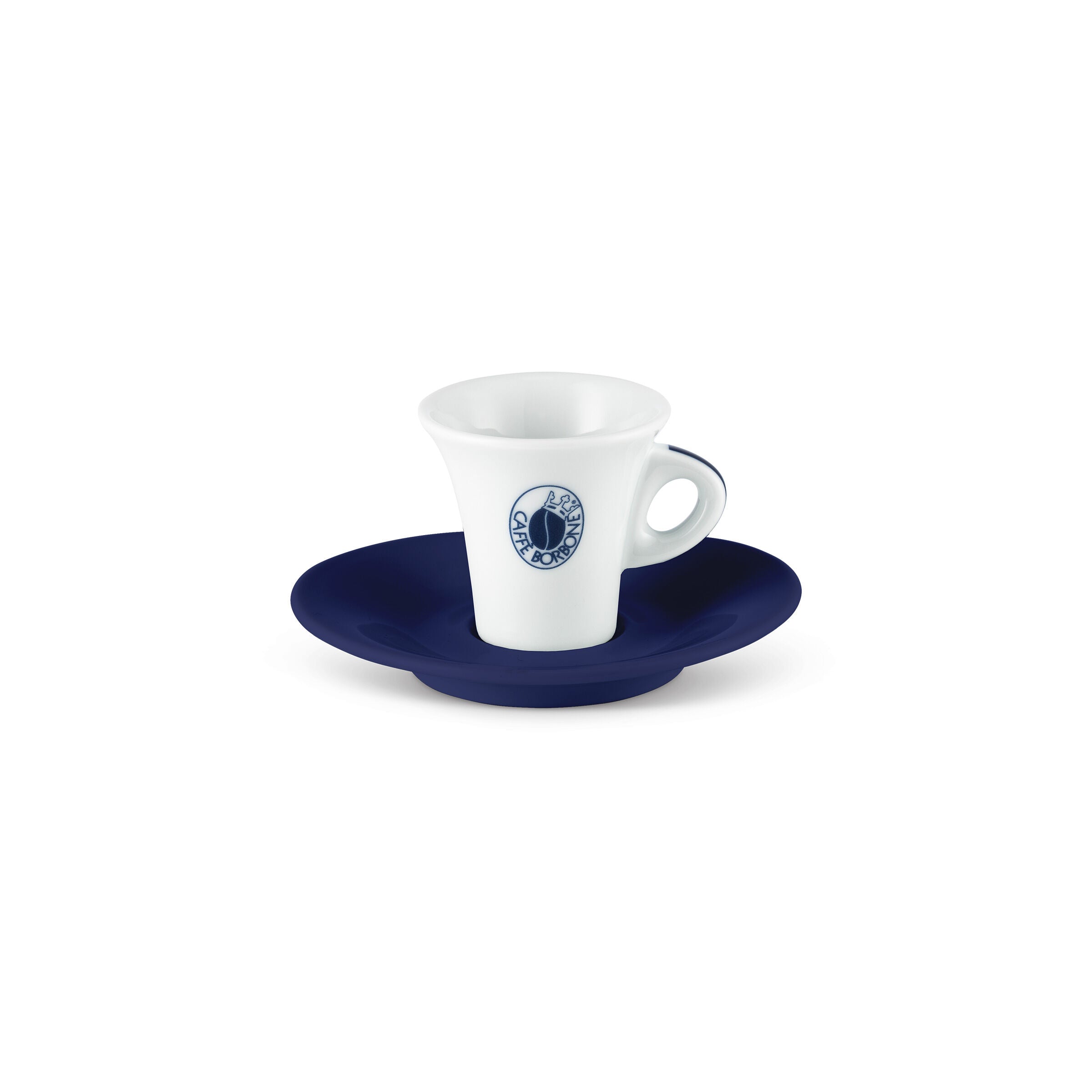 Set 6 Cups Borbone Saucer Blue