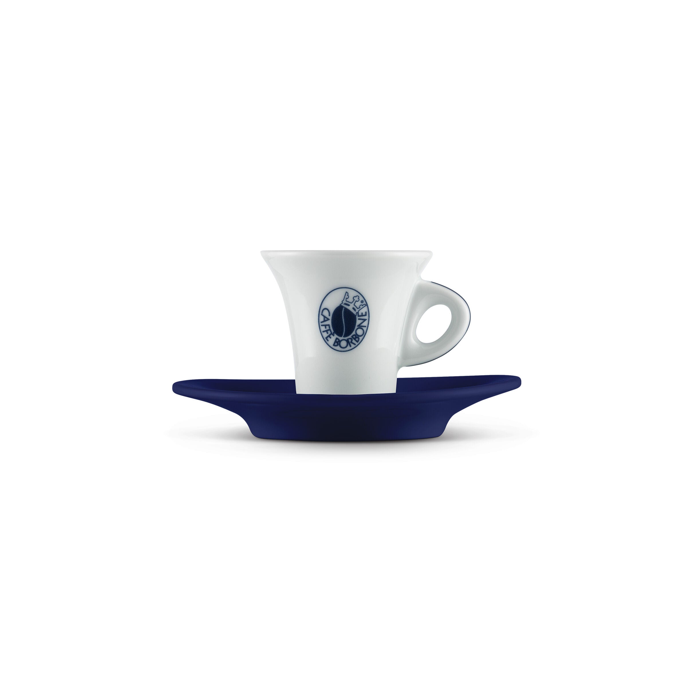 Set 6 Cups Borbone Saucer Blue