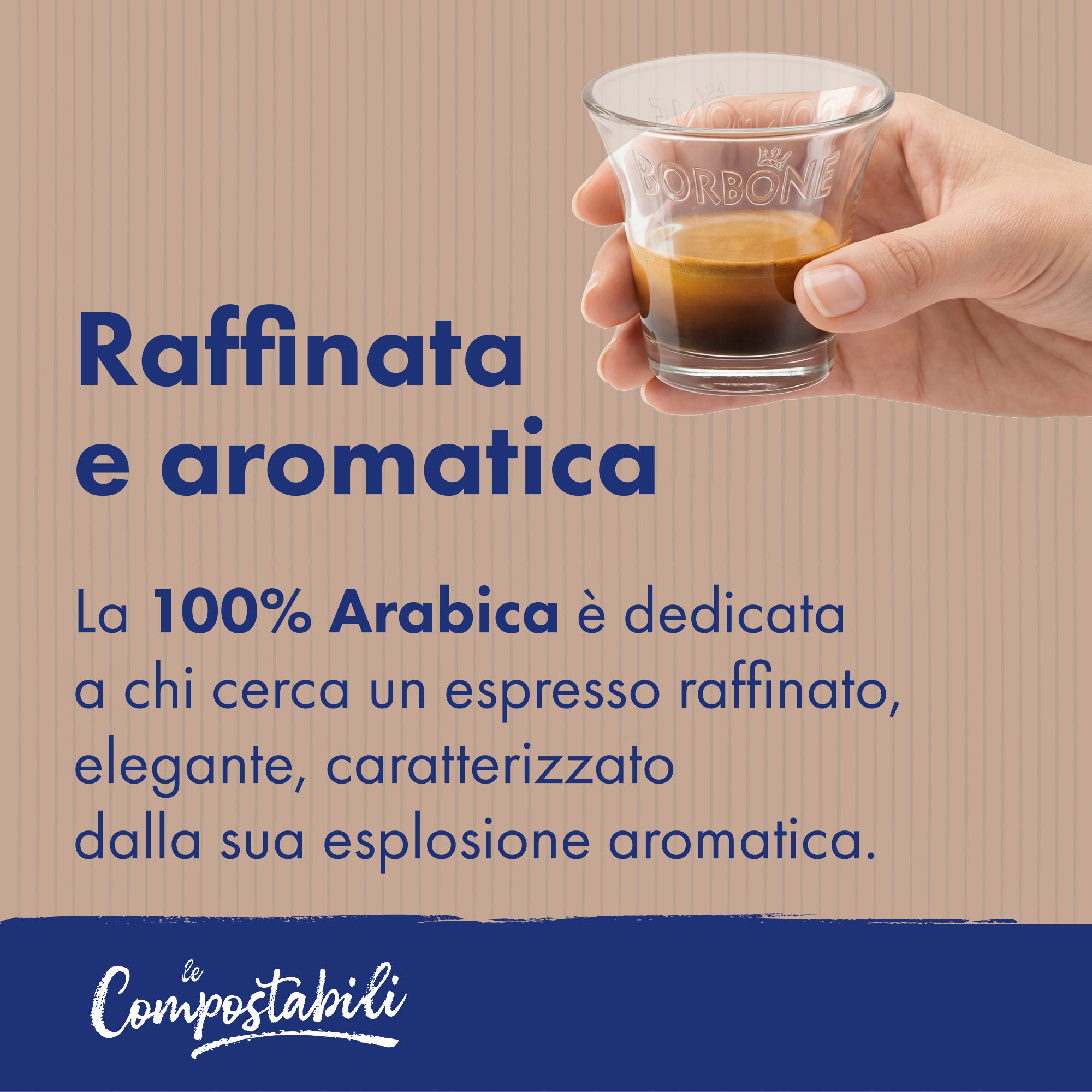 50 Compostable Compatible Capsules Lavazza A Modo Mio
