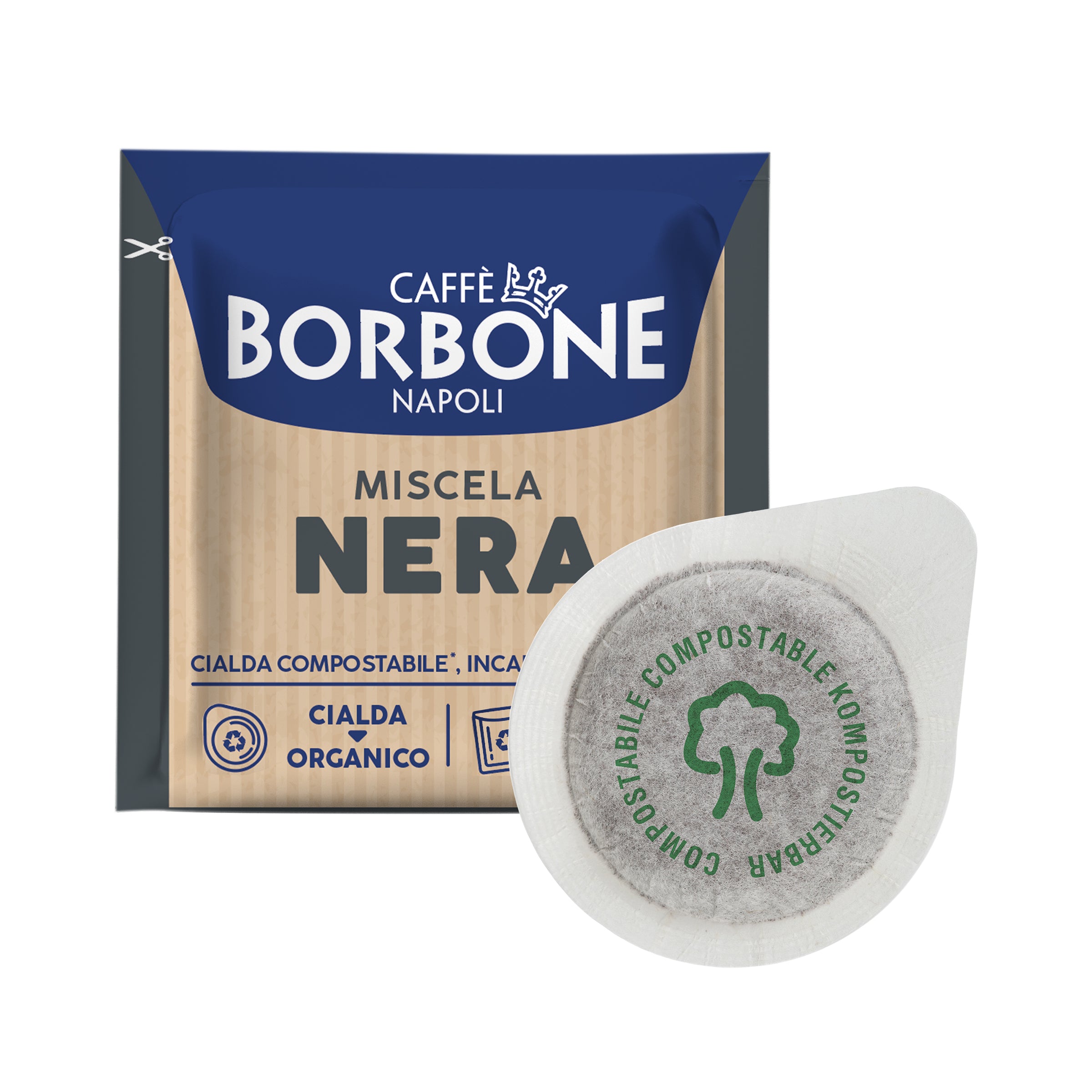 Ese Paper Pods 44 Mm Caffe Borbone Black Blend