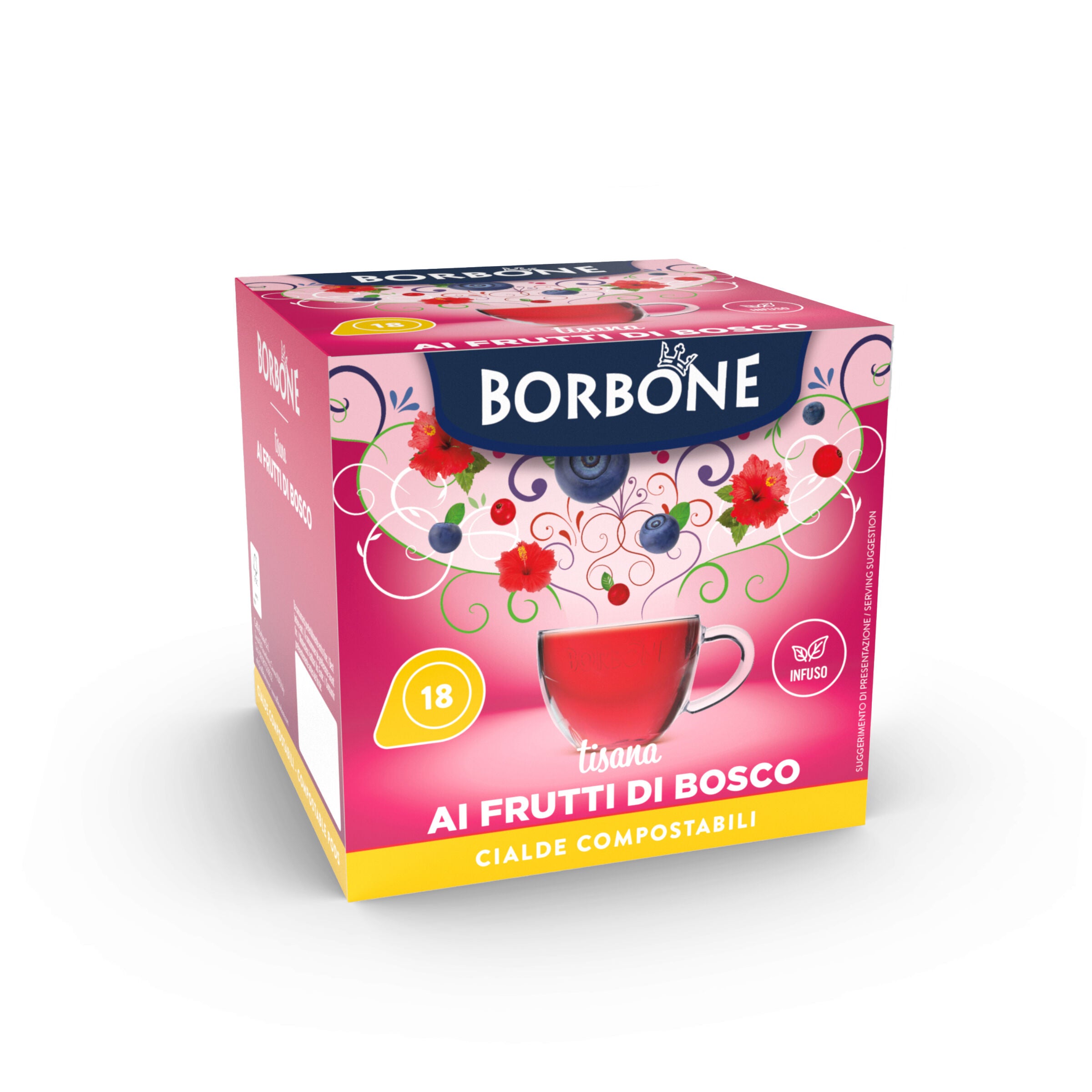 Pods Ese Borbone Wild Berry Infusion