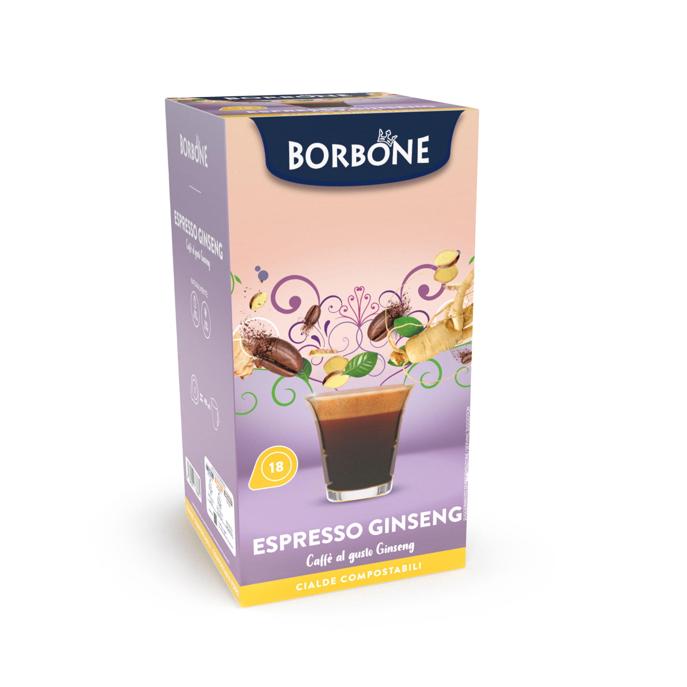 Pods Ese Borbone Ginseng
