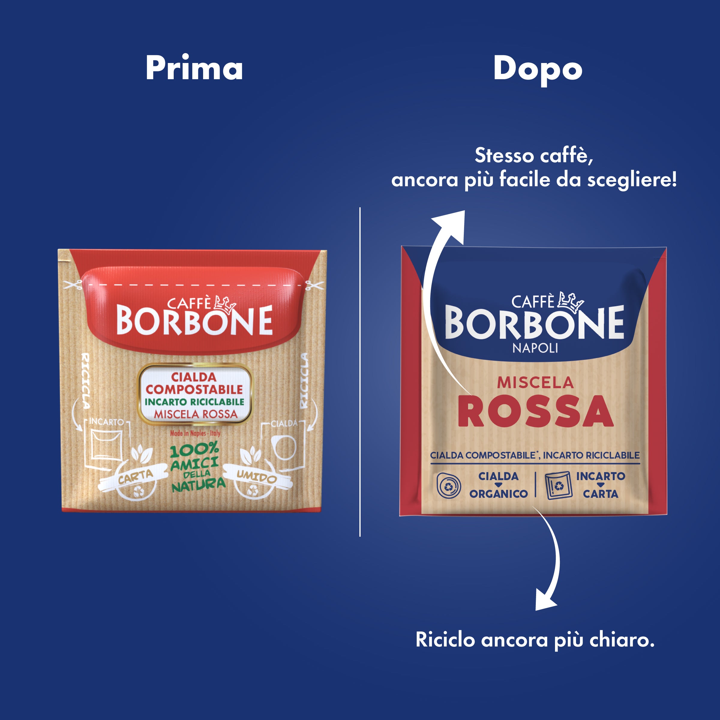 Ese Paper Pods 44 Mm Caffe Borbone Red Blend