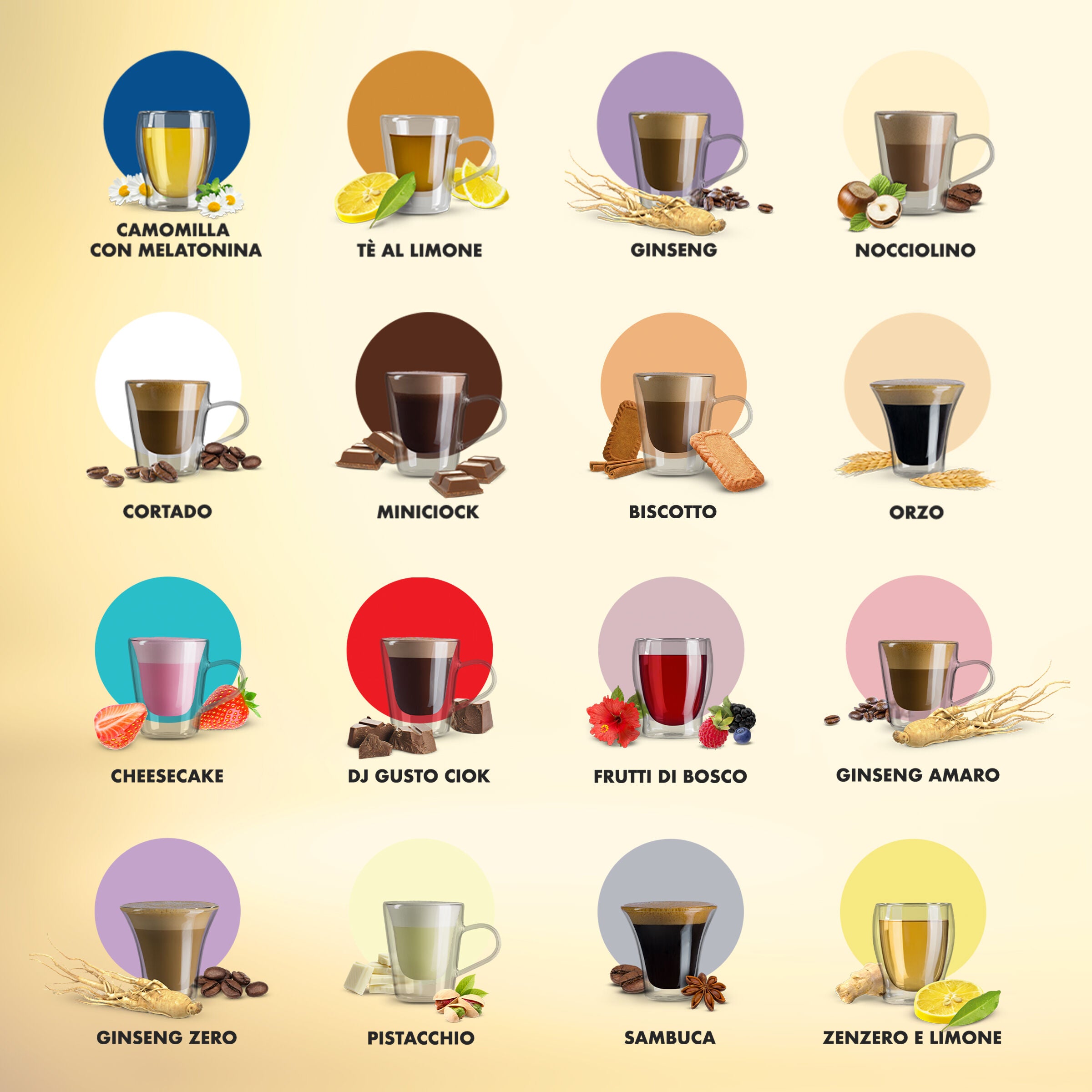 Capsule Compatible Borbone Lavazza A Modo Mio Coffee Machines With The Taste Of Djgusto Ciock