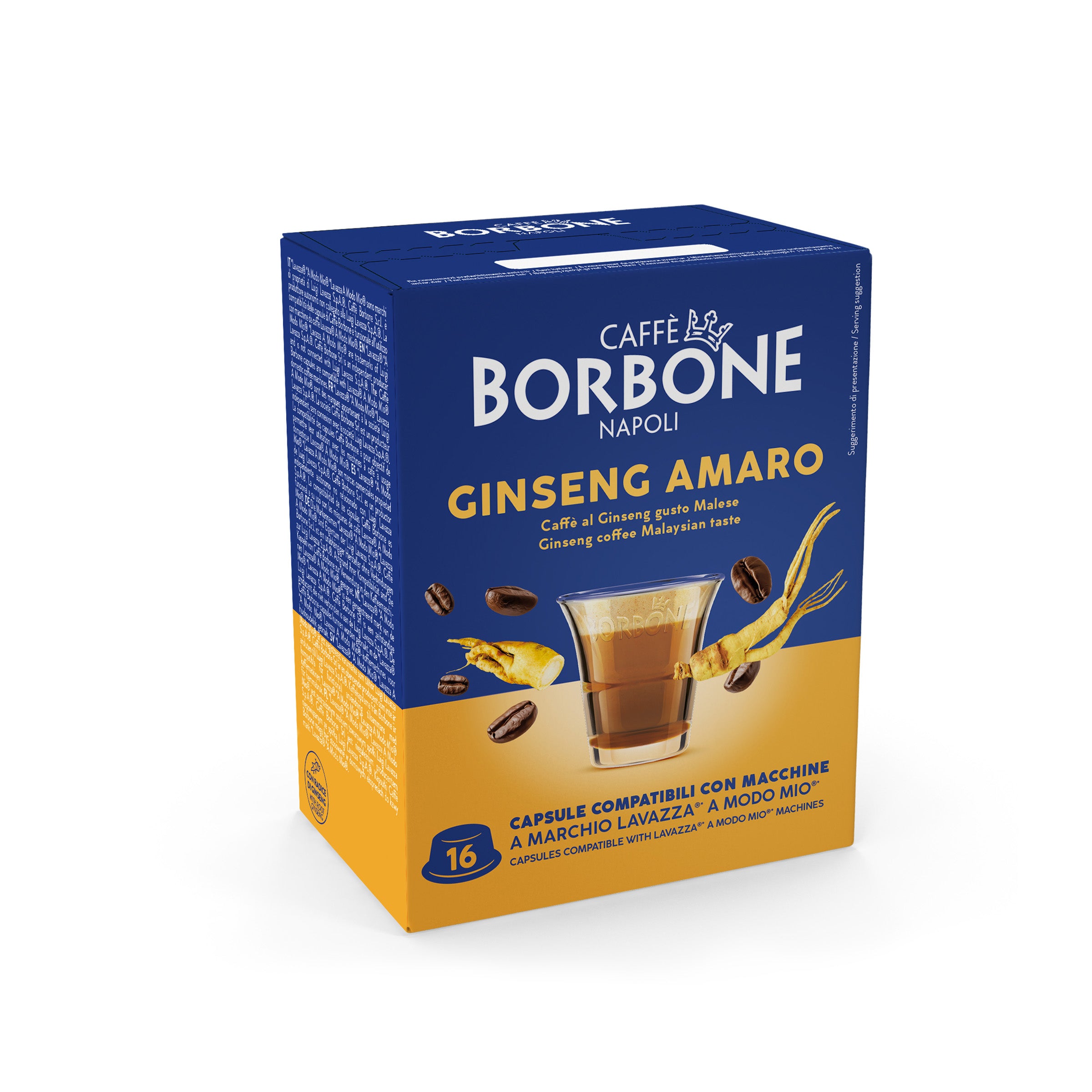 Capsule Compatible Borbone Lavazza A Modo Mio Coffee Machines With The Taste Of Bitter Ginseng