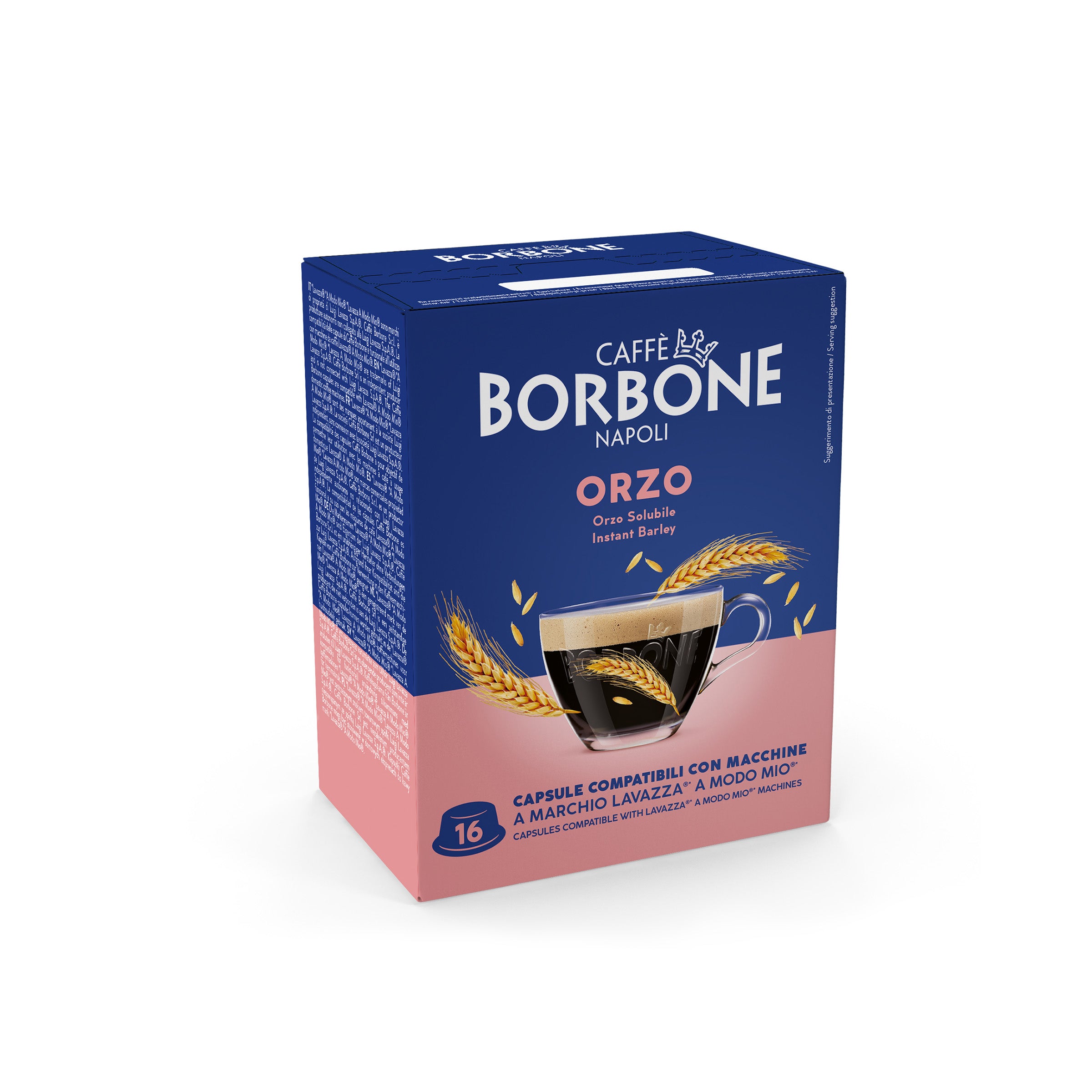 Capsule Compatible Borbone Lavazza A Modo Mio Coffee Machines With The Taste Of Barley