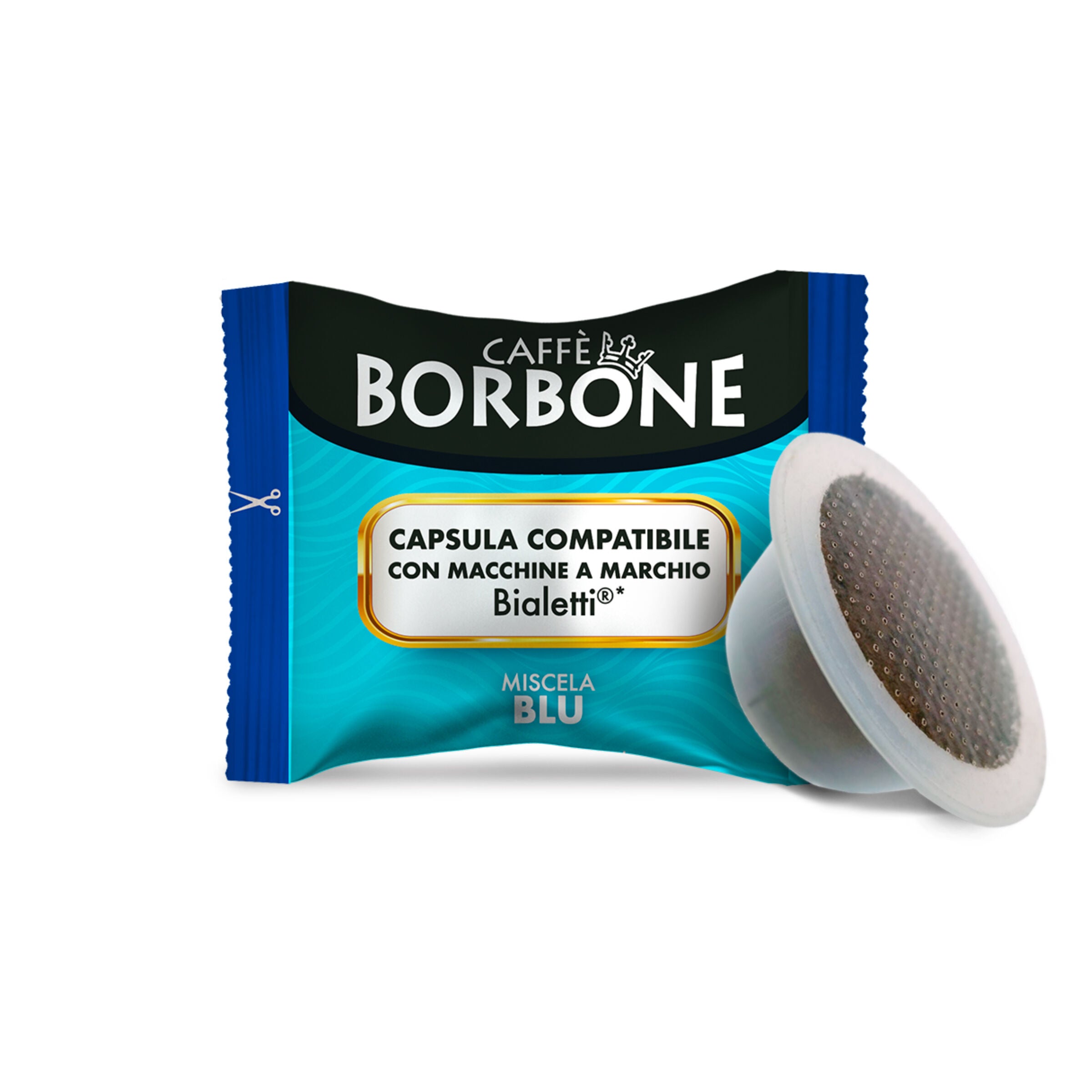 Capsules Compatible Borbone Bialetti Blend Blue