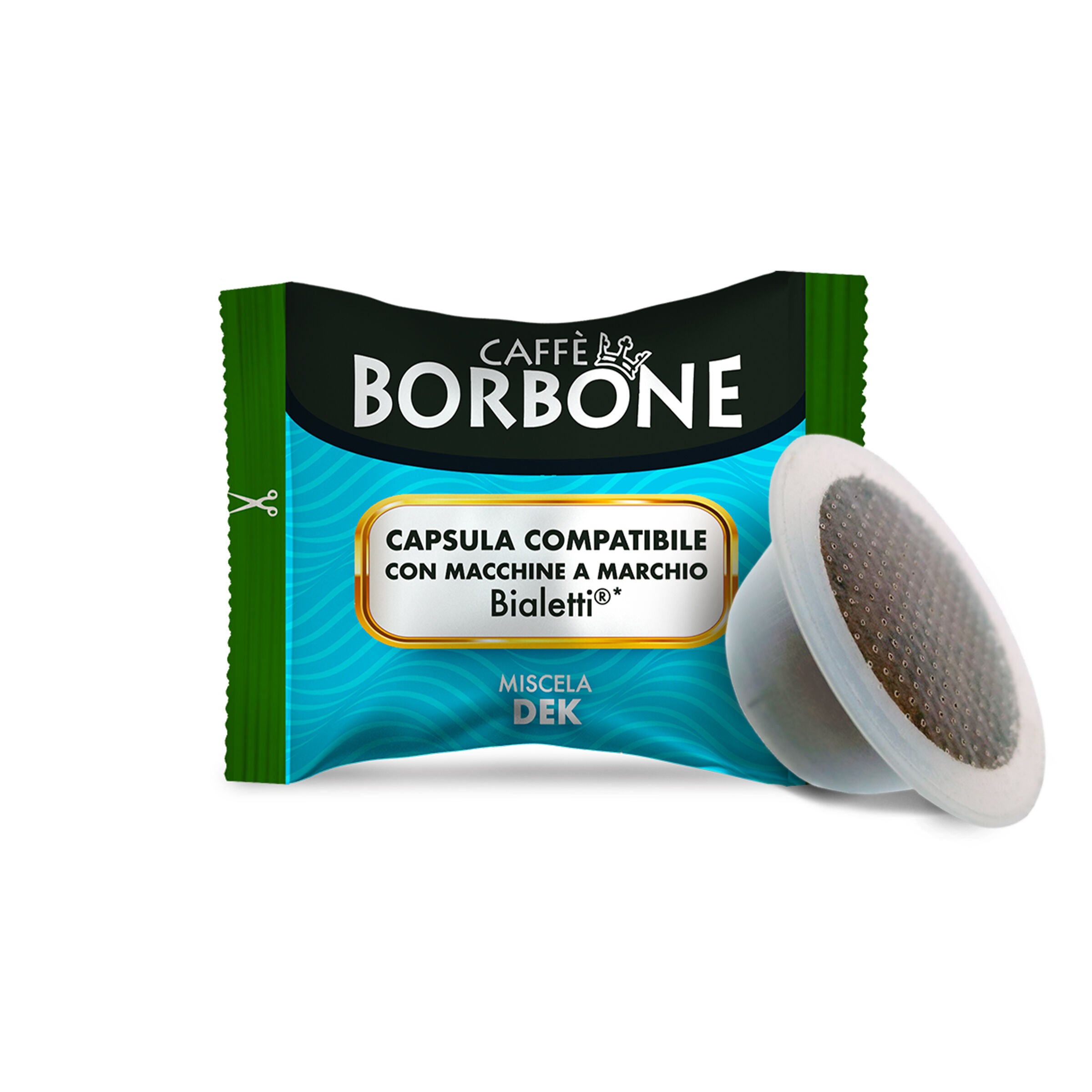 Capsules Compatible Borbone Bialetti Blend Dek