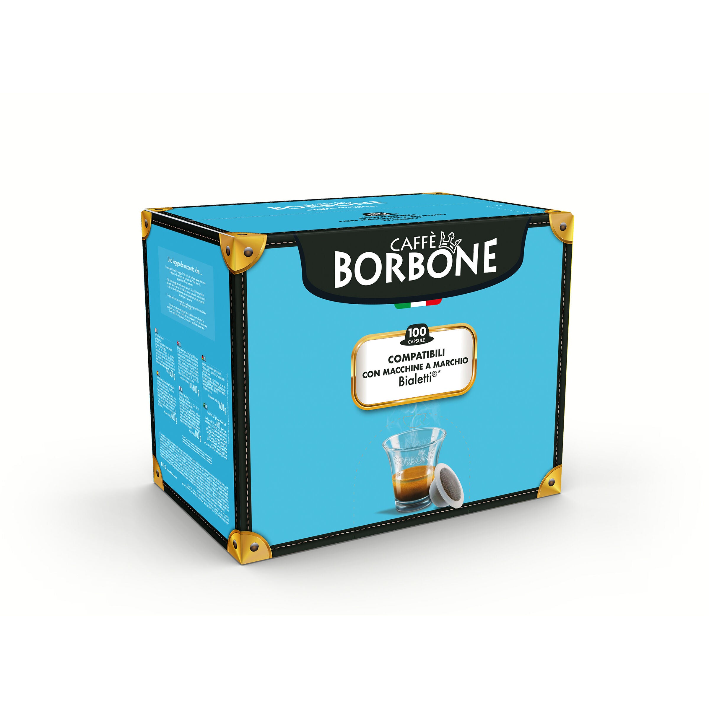 Capsules Compatible Borbone Bialetti Blend Gold